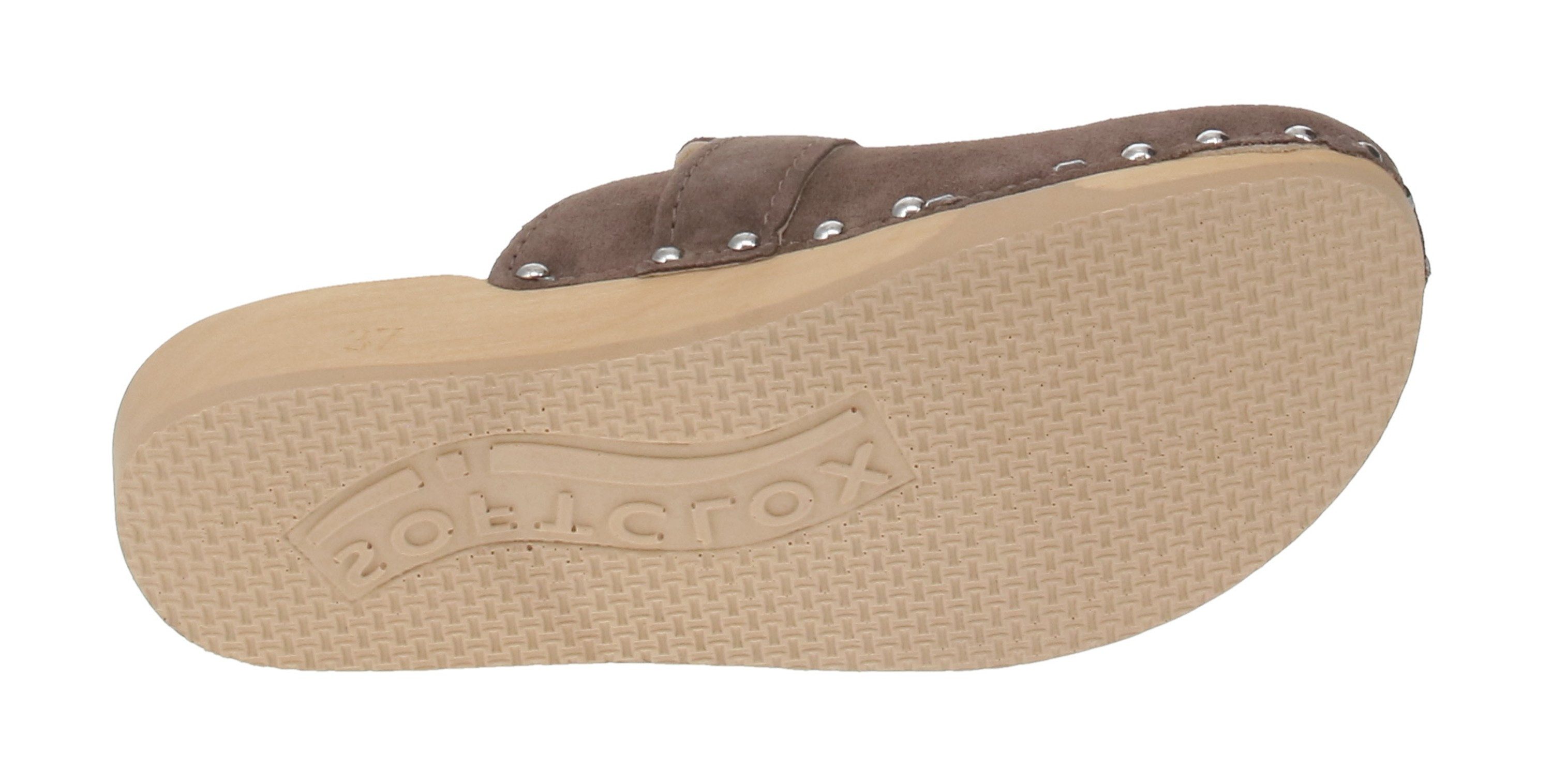 Softclox Softclox S3644 Leslie Kaschmir - Damen Pantoletten - 02-Mocca Pantolette