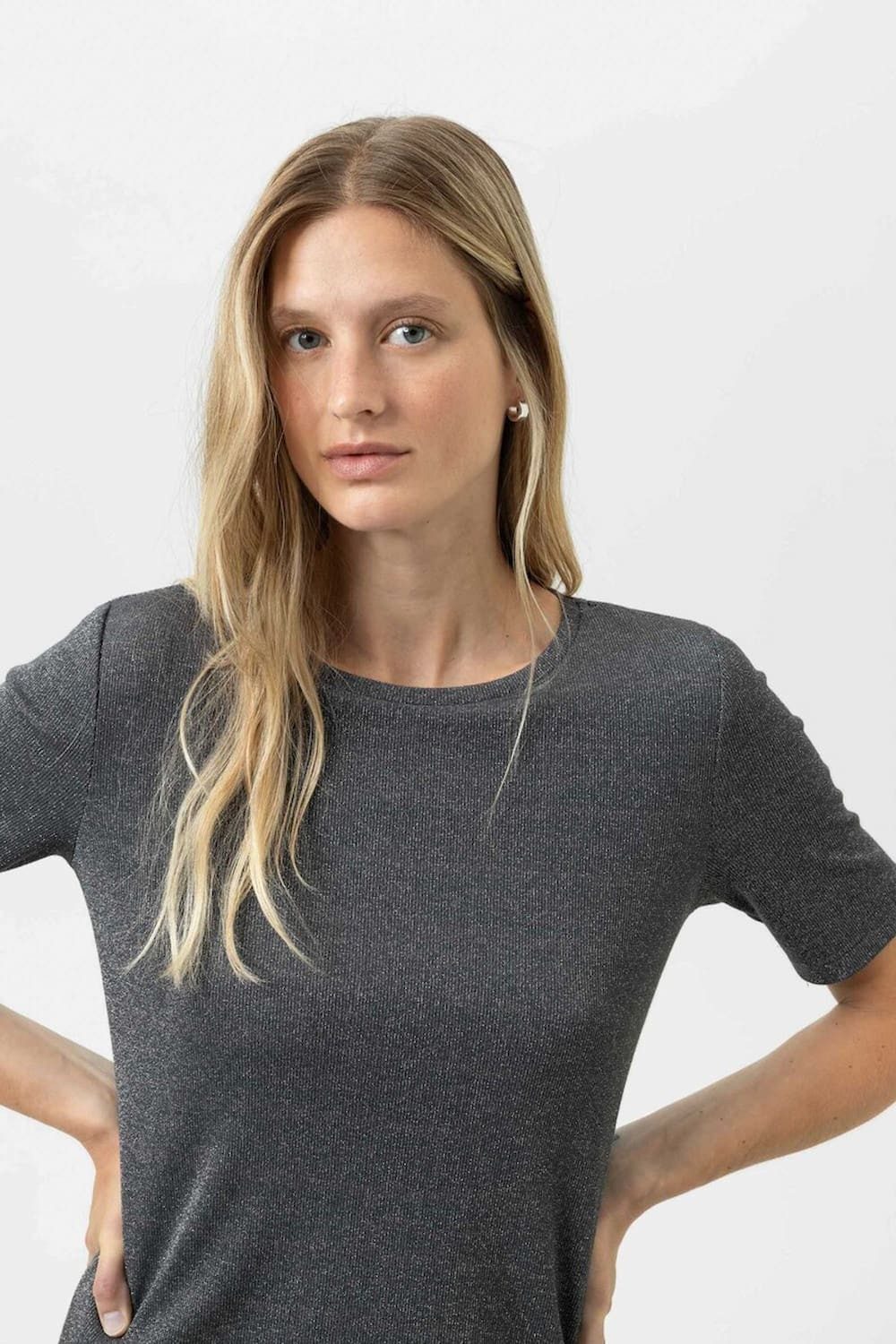 Mey T-Shirt Damen T-Shirt SPARKLING RIB