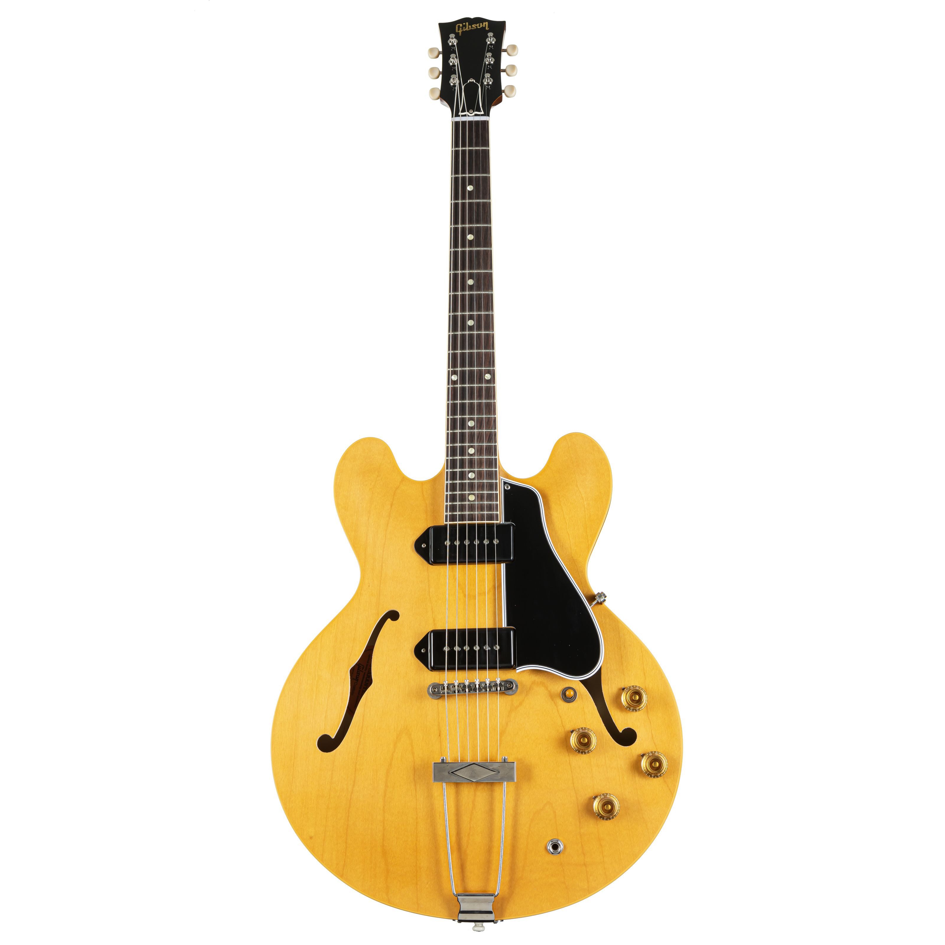 Gibson Halbakustik-Gitarre, Halb-Akustik Gitarren, Custom-Shop, 1959 ES-330 Reissue Vintage Natural #A960099 - Halbakustik Custom