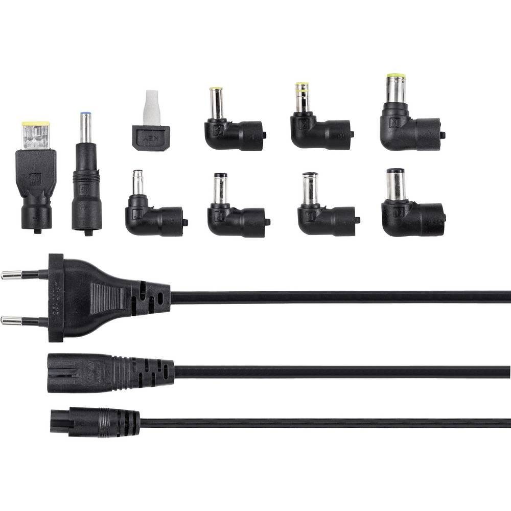 VOLTCRAFT Notebook-Netzteil VC-11332650 Notebook-Netzteil (Ausgangsspannung regelbar)