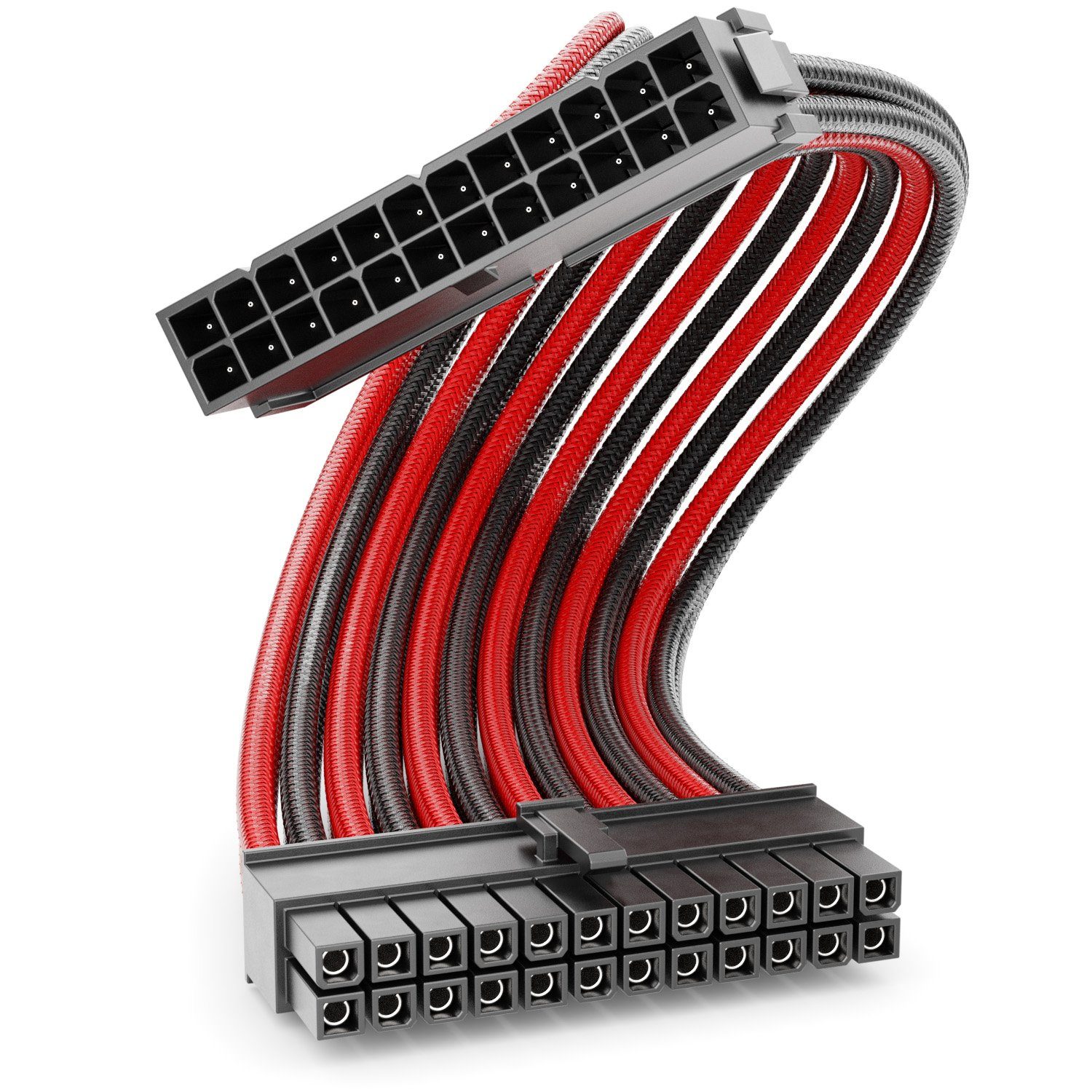 deleyCON deleyCON 24-Pin ATX Netzteil Kabel Intern 30cm 18 AWG PSU Mainboard Computer-Kabel