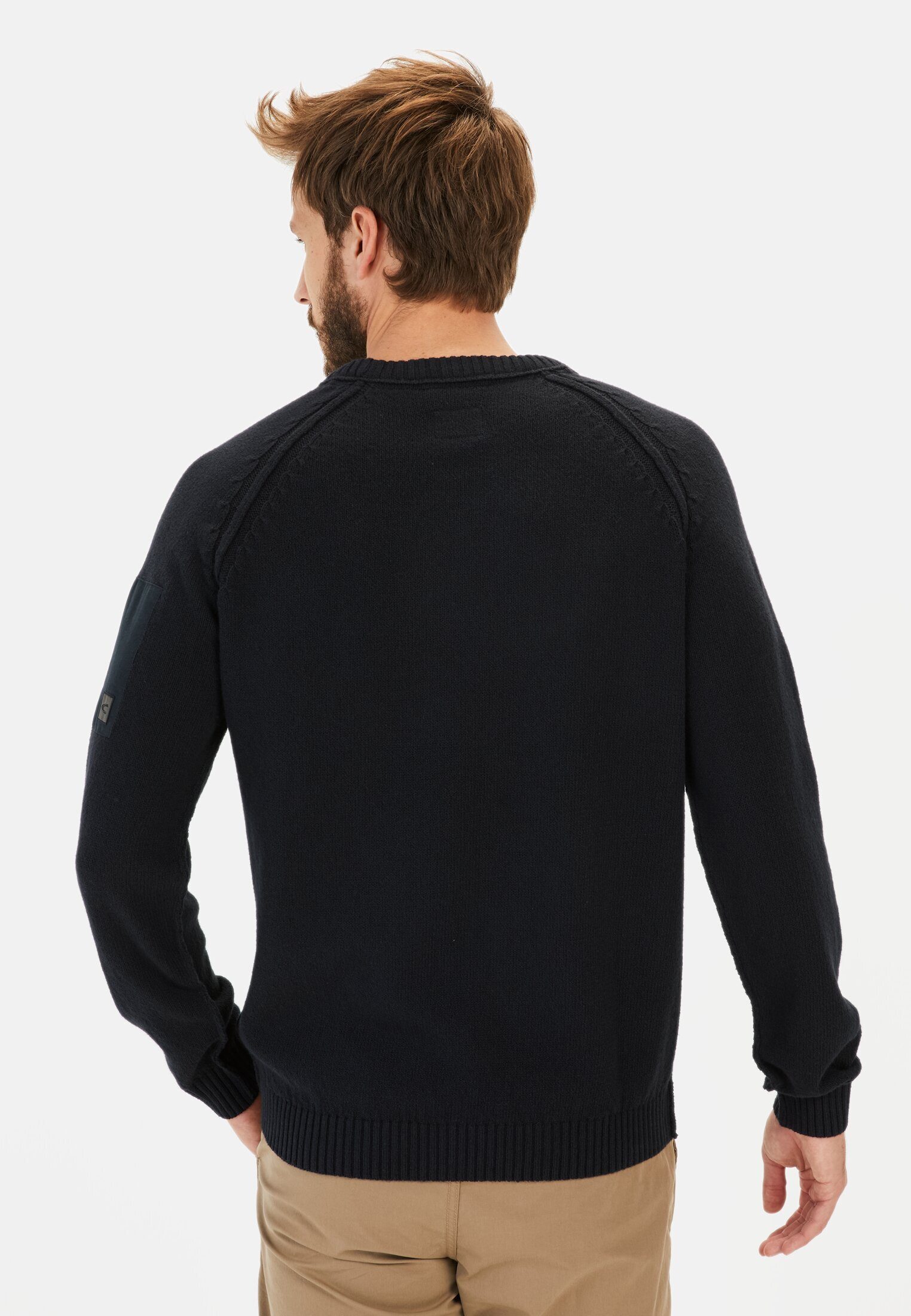 camel active Sweatshirt mit Cooling Effekt Langarm Rundhals günstig online kaufen