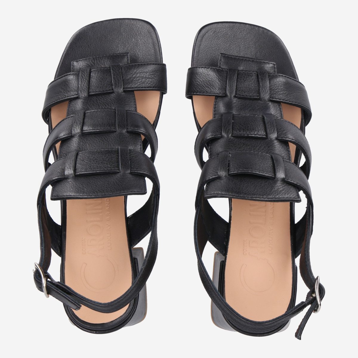 Donna Carolina Donna Carolina DEA CROSS 51.198.060-001, Sandaletten, Schwarz, Damen Sandalette