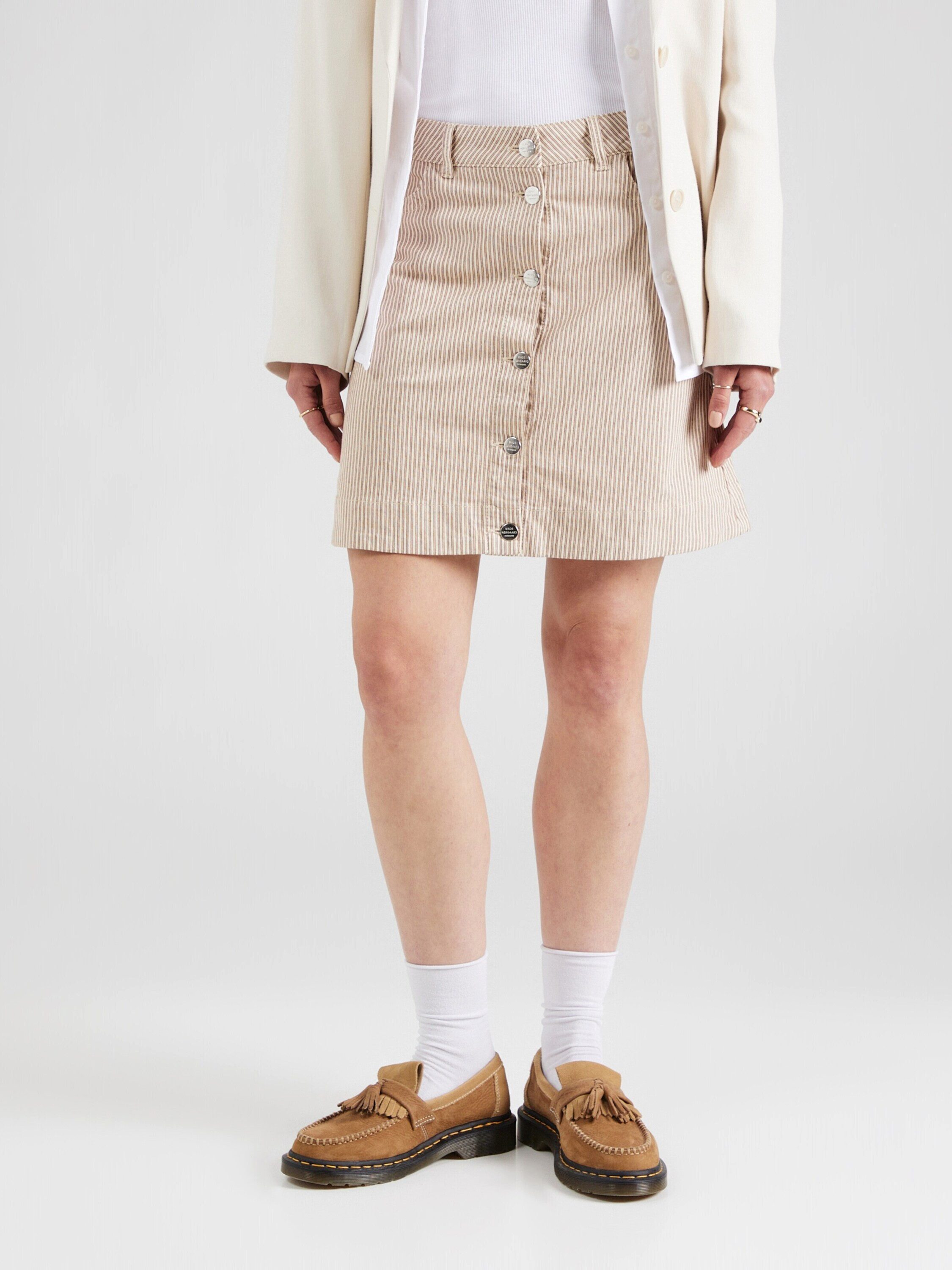 MADS NORGAARD COPENHAGEN A-Linien-Rock Bromi Ria (1-tlg) Plain/ohne Details