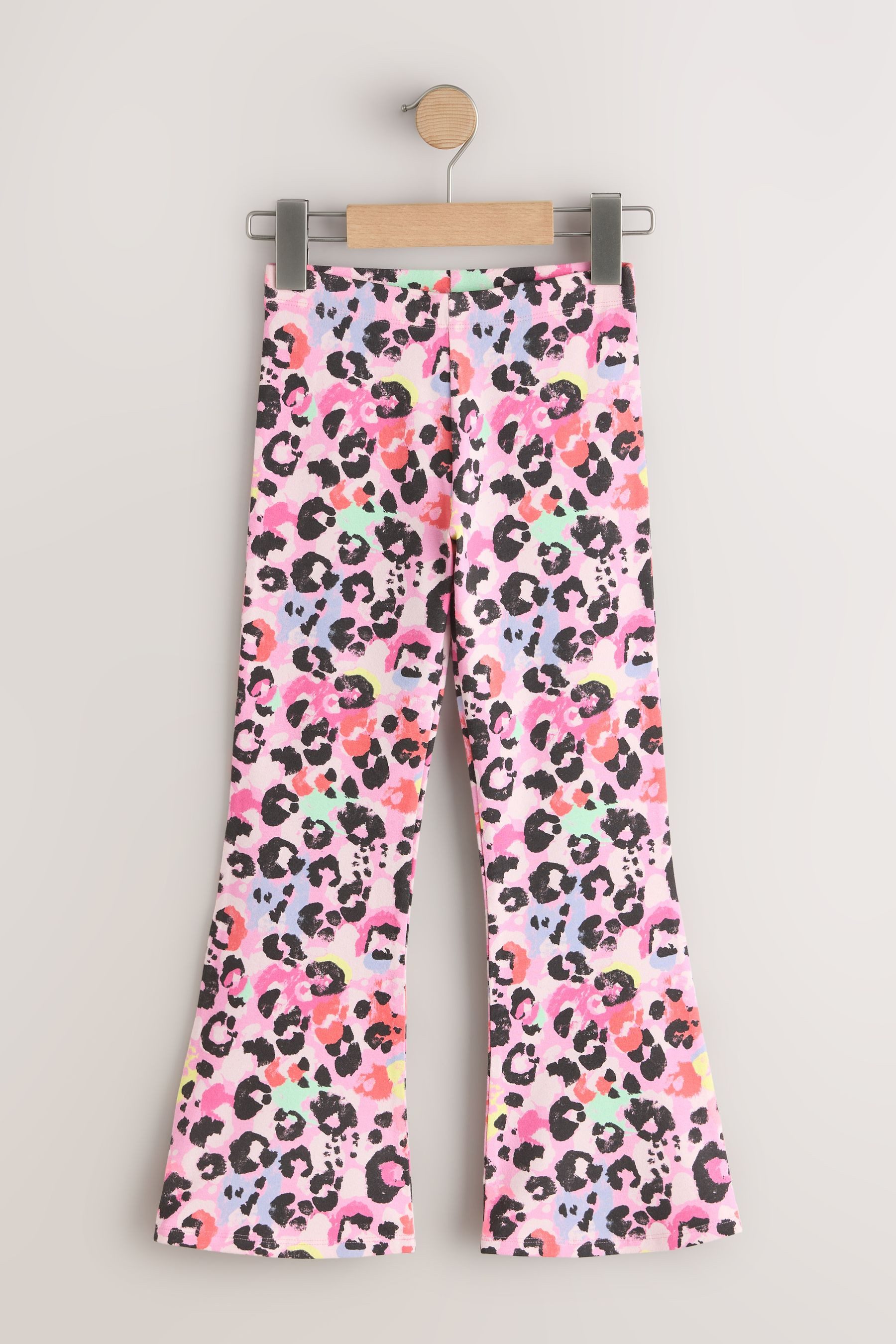 Leggings Leggings mit ausgestelltem Bein