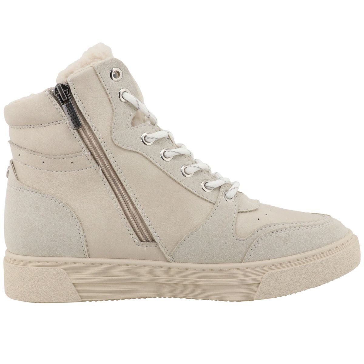 Mustang Shoes 15M0212005-white Stiefelette günstig online kaufen