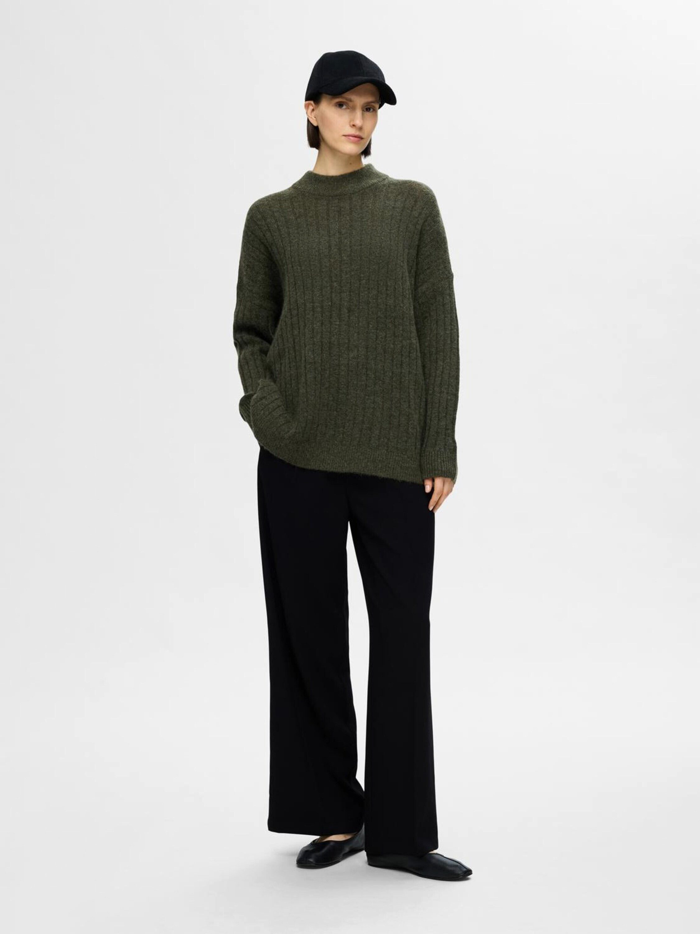 Selected Strickpullover MALINE (1-tlg) Plain/ohne Details günstig online kaufen