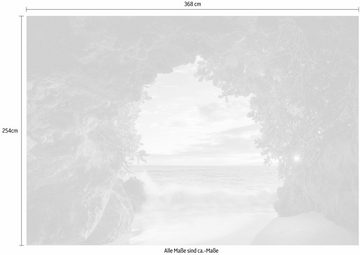 Komar Fototapete Hide Out, 368x254 cm (Breite x Höhe), inklusive Kleister