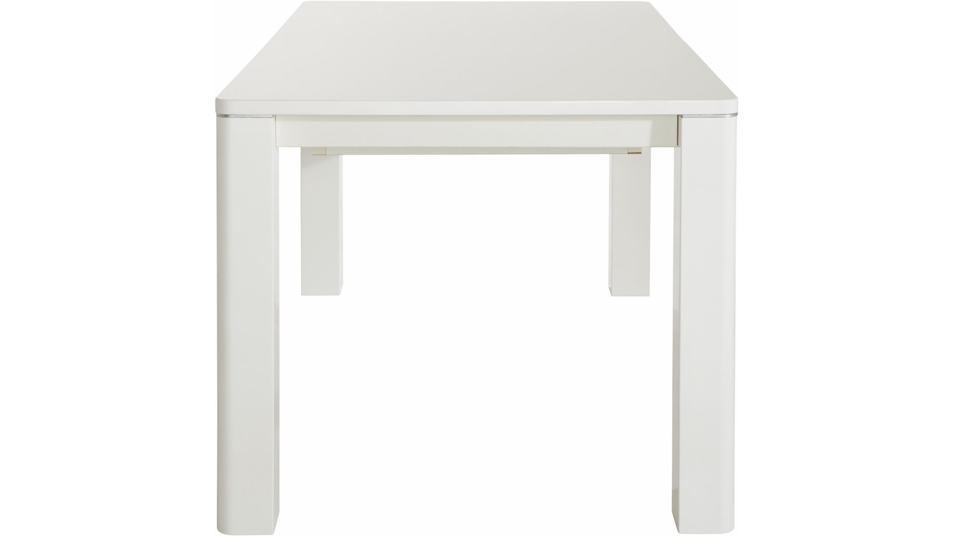 loft24 Esstisch Curtis, Hochglanz Optik mit Tischerweiterung, Länge 160-200 cm