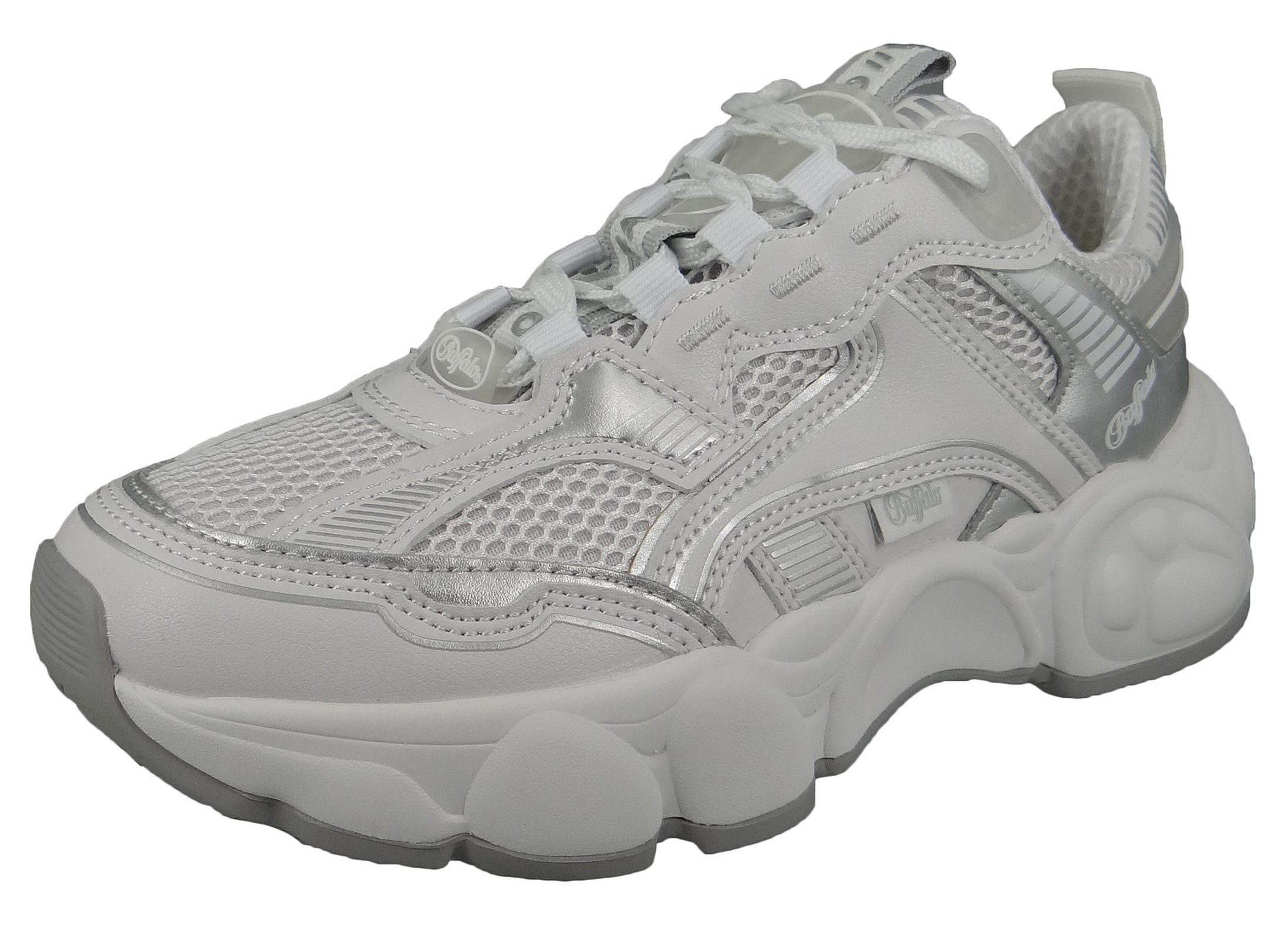 1630649 CLD Run Jog Low Top Vegan White/Silver Sneaker