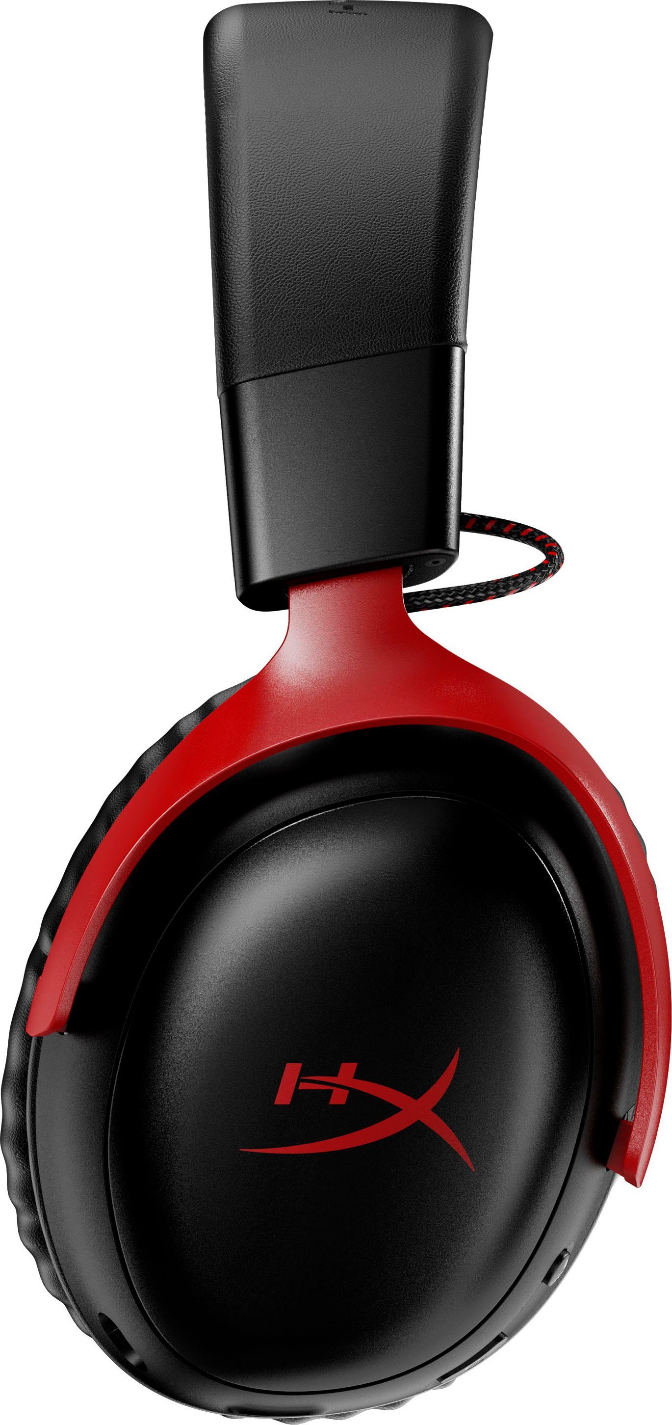 Gaming-Headset schwarz/rot Wireless) III Wireless (Geräuschisolierung, Cloud HyperX
