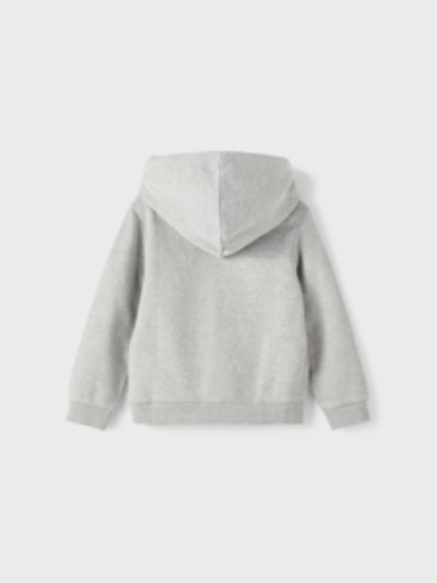 NOOS SWEAT warm It BRU Hoodie LS WH leger, Grau NKFLENA Name weich,