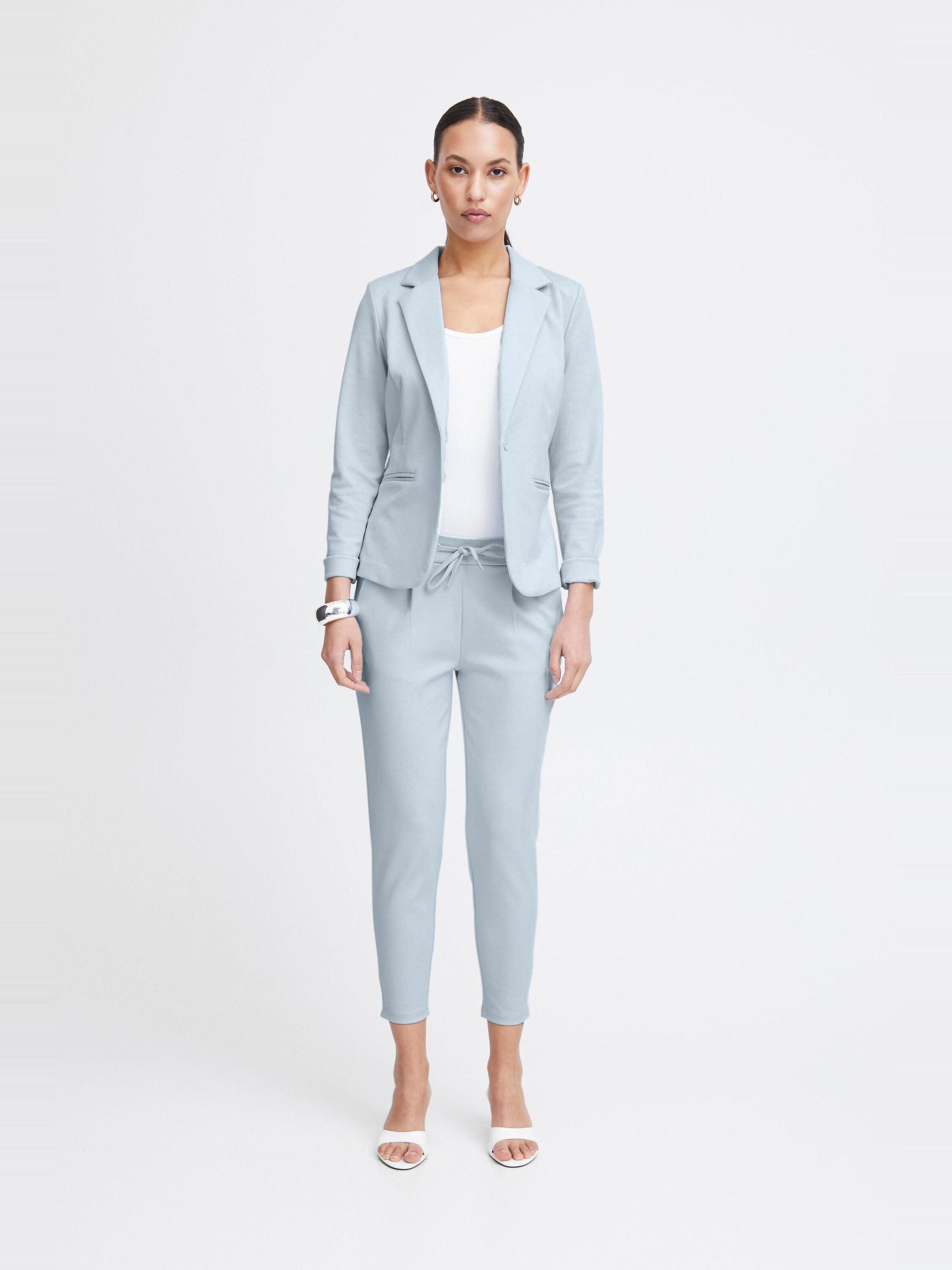 Ichi Bundfaltenhose Kate (1-tlg) Falten