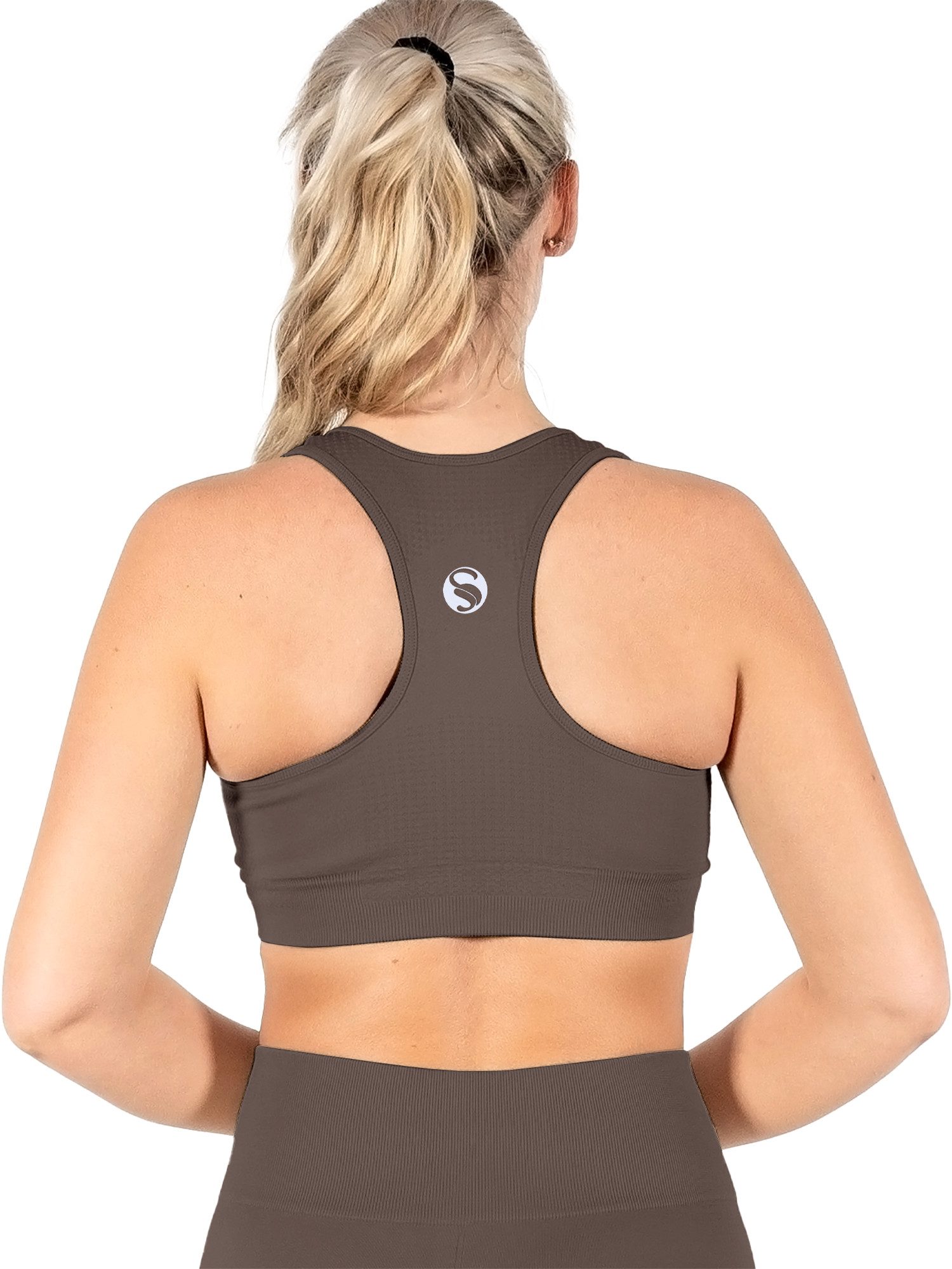Stark Soul® Sporttop Sport Bra "reflect" Racerback, herausnehmbare Cups - S günstig online kaufen