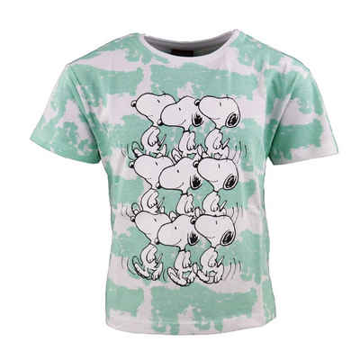 Snoopy Print-Shirt Snoopy Kinder Jugend Mädchen T-Shirt Shirt Gr. 134 bis 164, 100% baumwolle