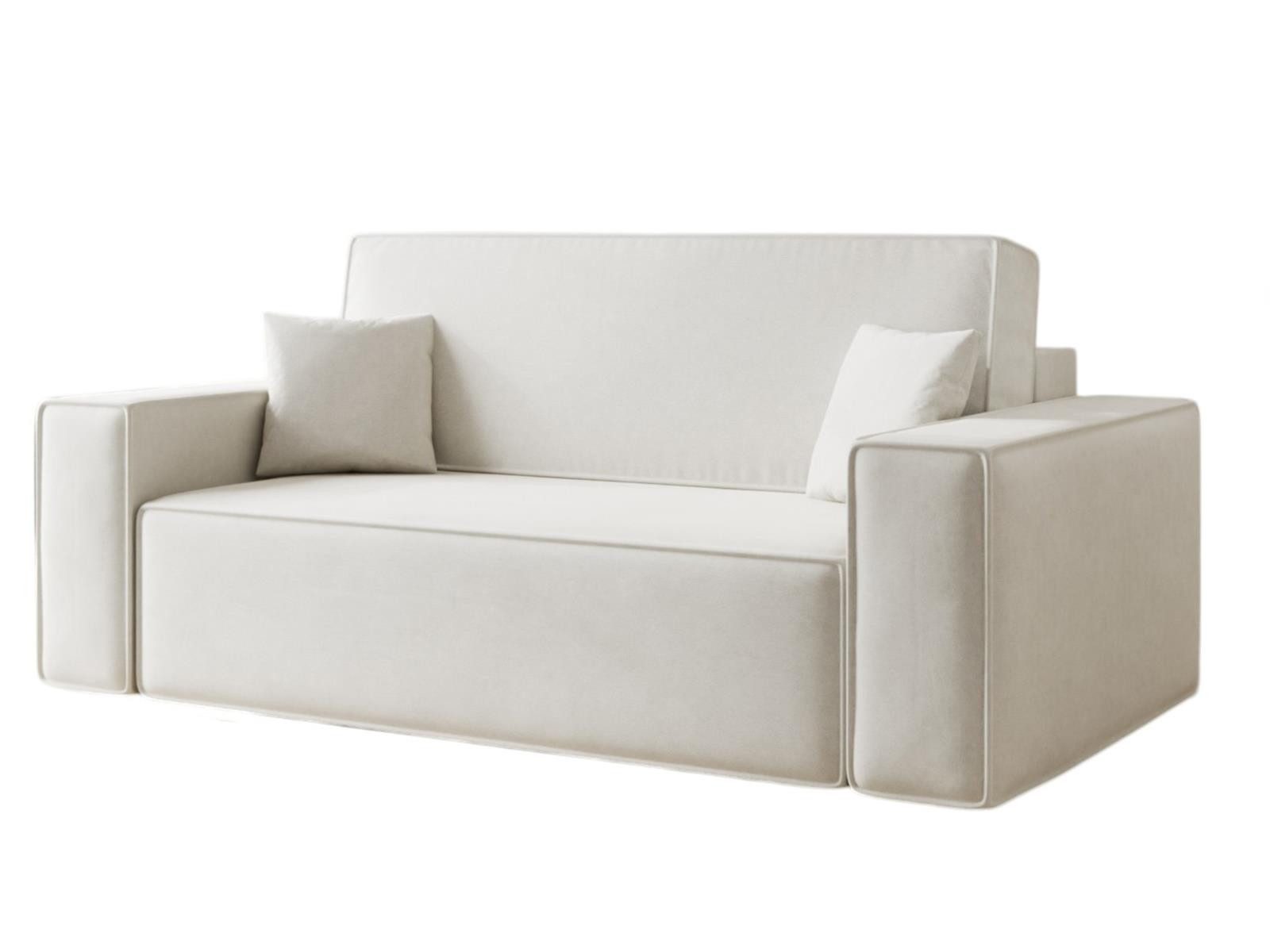 Compleo Schlafsofa Kompakte Sofa für kleine Räume CARLS, Breite: 175 cm, kleine Zimmer