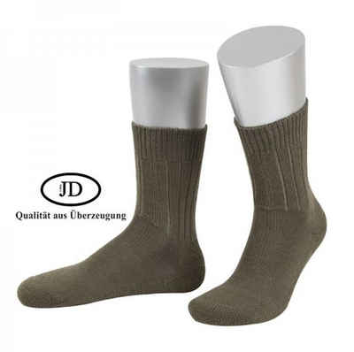 JD Socken Socken JD Bundeswehrsocken mit Plüschsohle, oliv