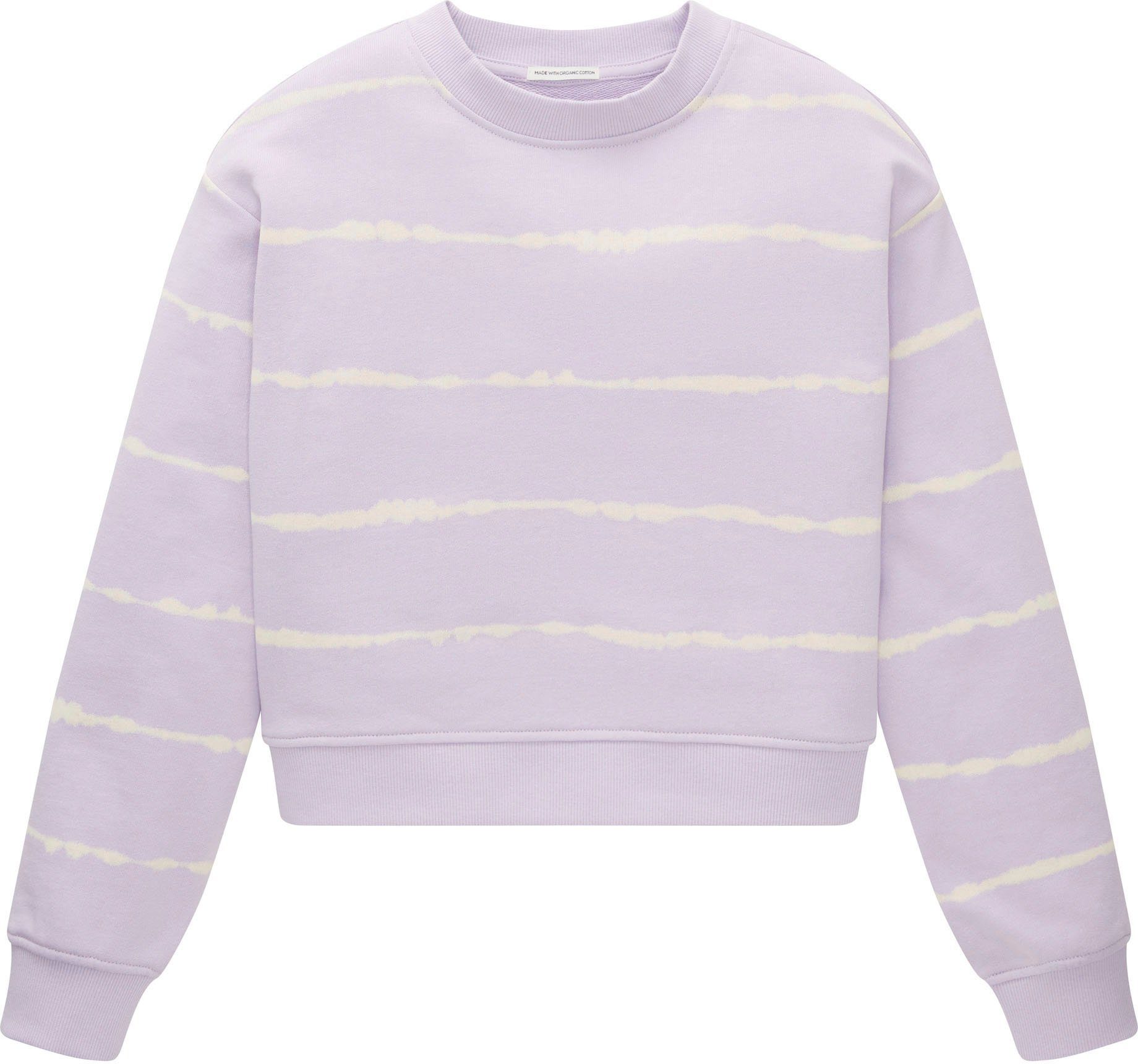 TOM TAILOR Sweatshirt lilac bati