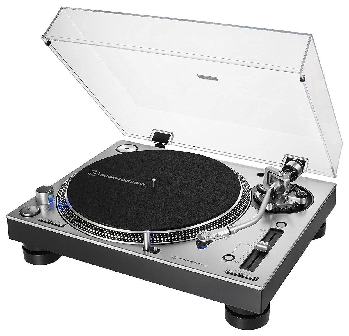 audio-technica Audio-Technica AT-LP140XPSV silber Plattenspieler