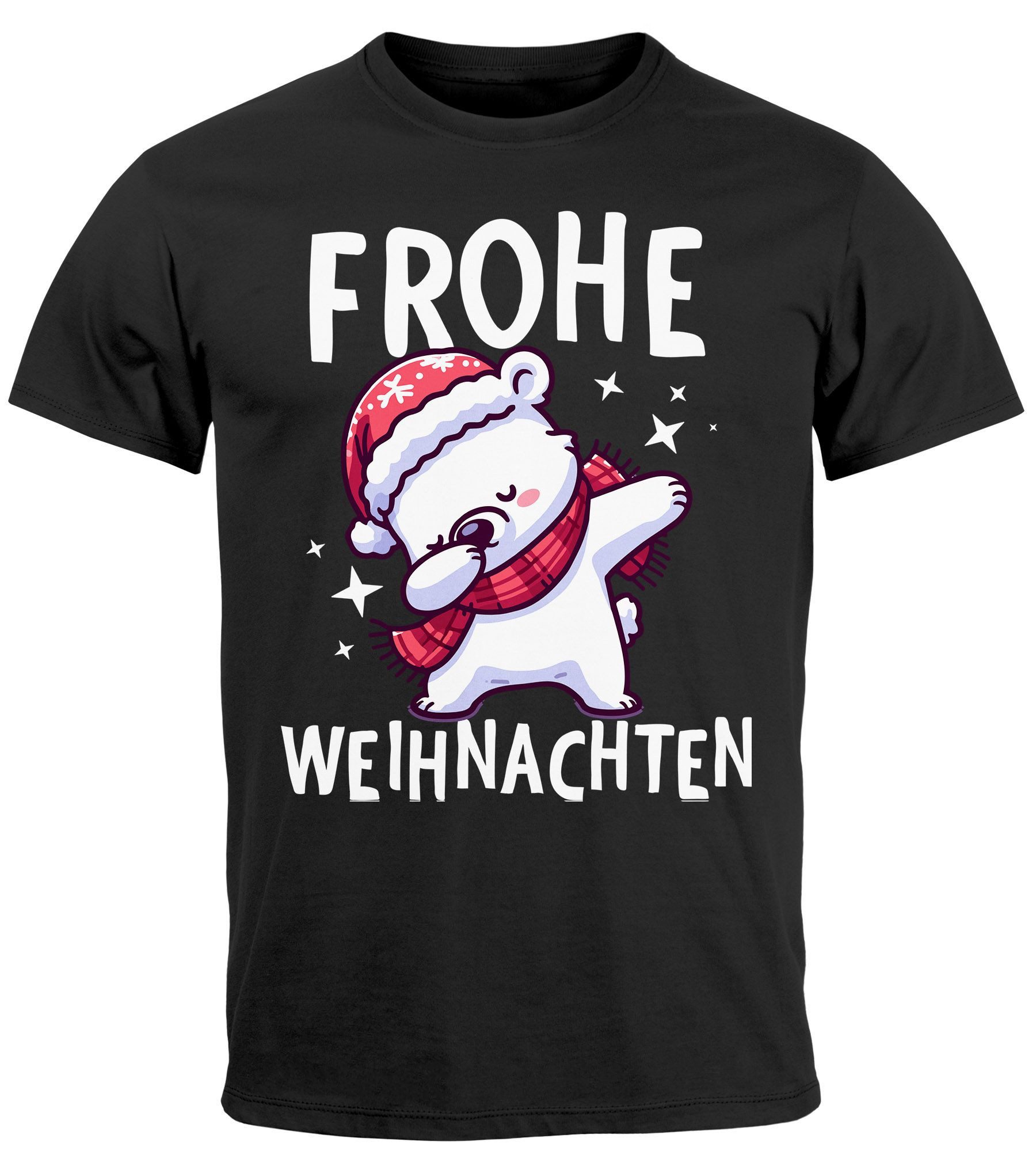 Maglietta da donna con scritta in lingua tedesca Frohe Arschnachten Ihr Weinloch Sarcasmus - Ugly Christmas Sweater Natale, bianco, S
