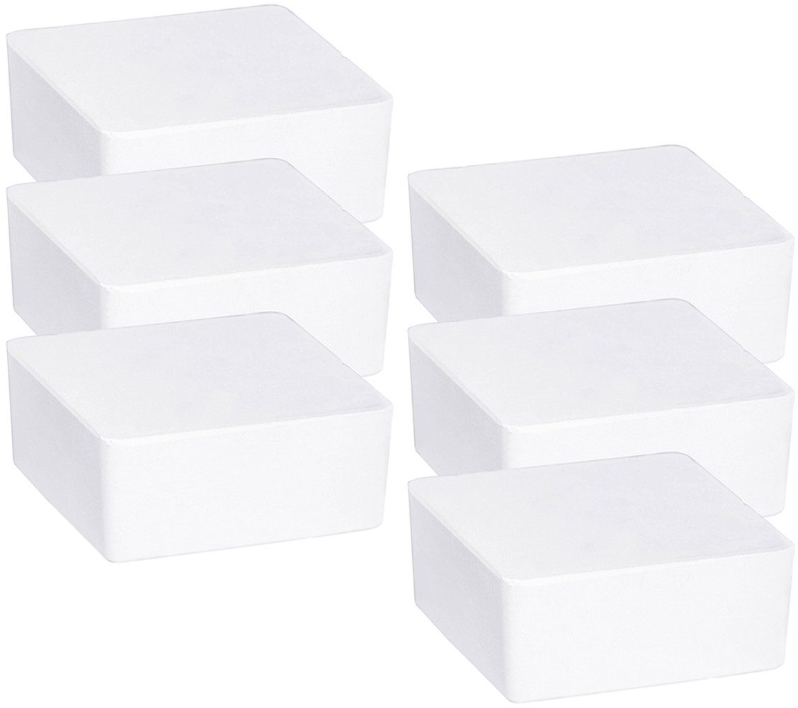 WENKO Raumentfeuchter-Nachfüllpack Modell Cube, für Raumentfeuchter Cube 500 g, reduziert Luftfeuchtigkeit ohne Strom, für Räume bis 40 m³