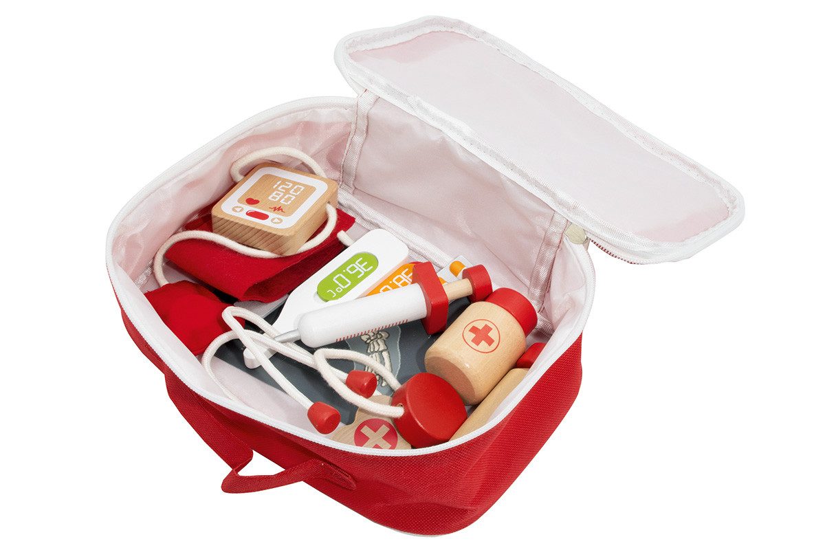 Forchtenberger Spielzeug-Arztkoffer Rollenspieltasche Arzt