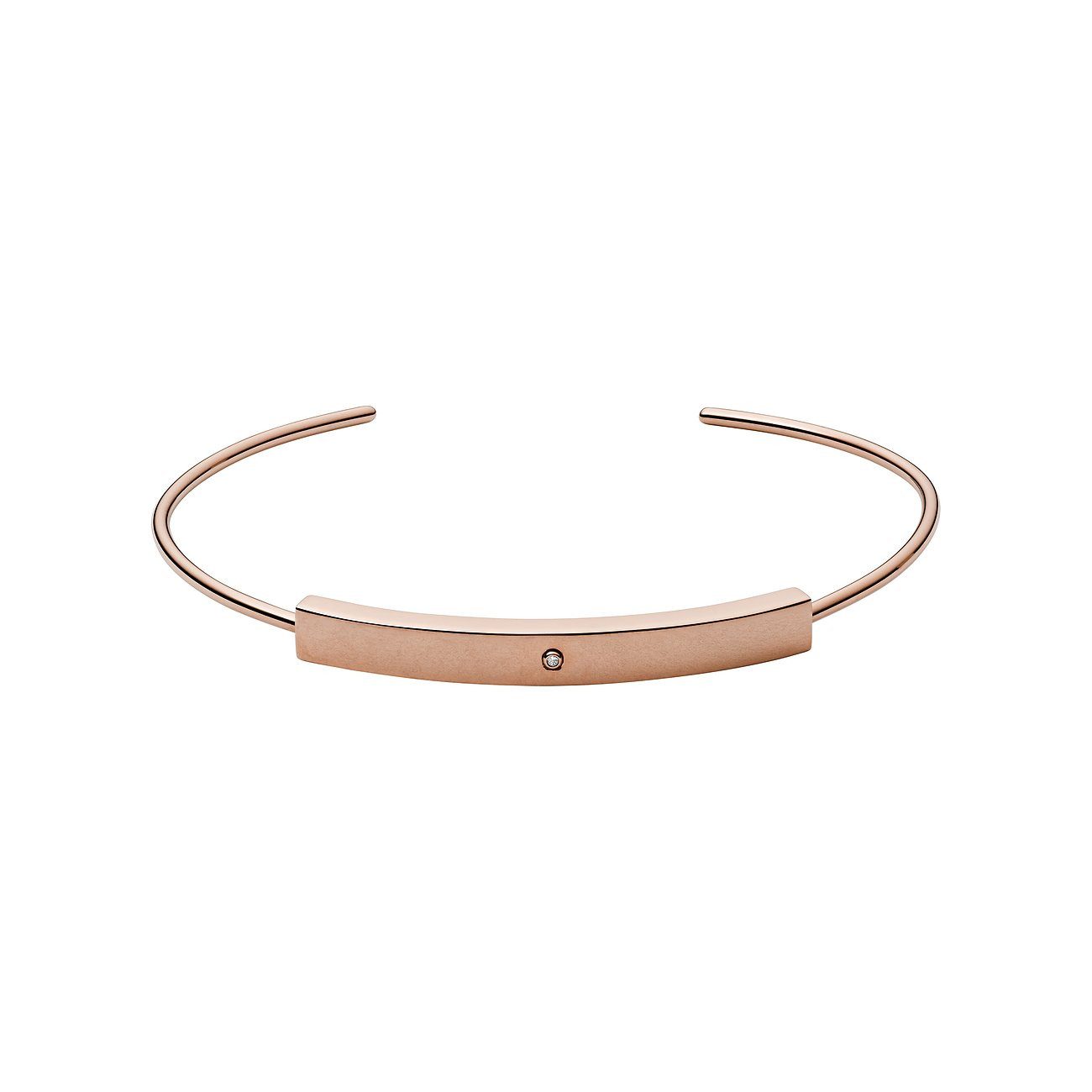 SKAGEN Edelstahlarmband Armreif Bracelet mit echt Diamant Armband SKJ1164791