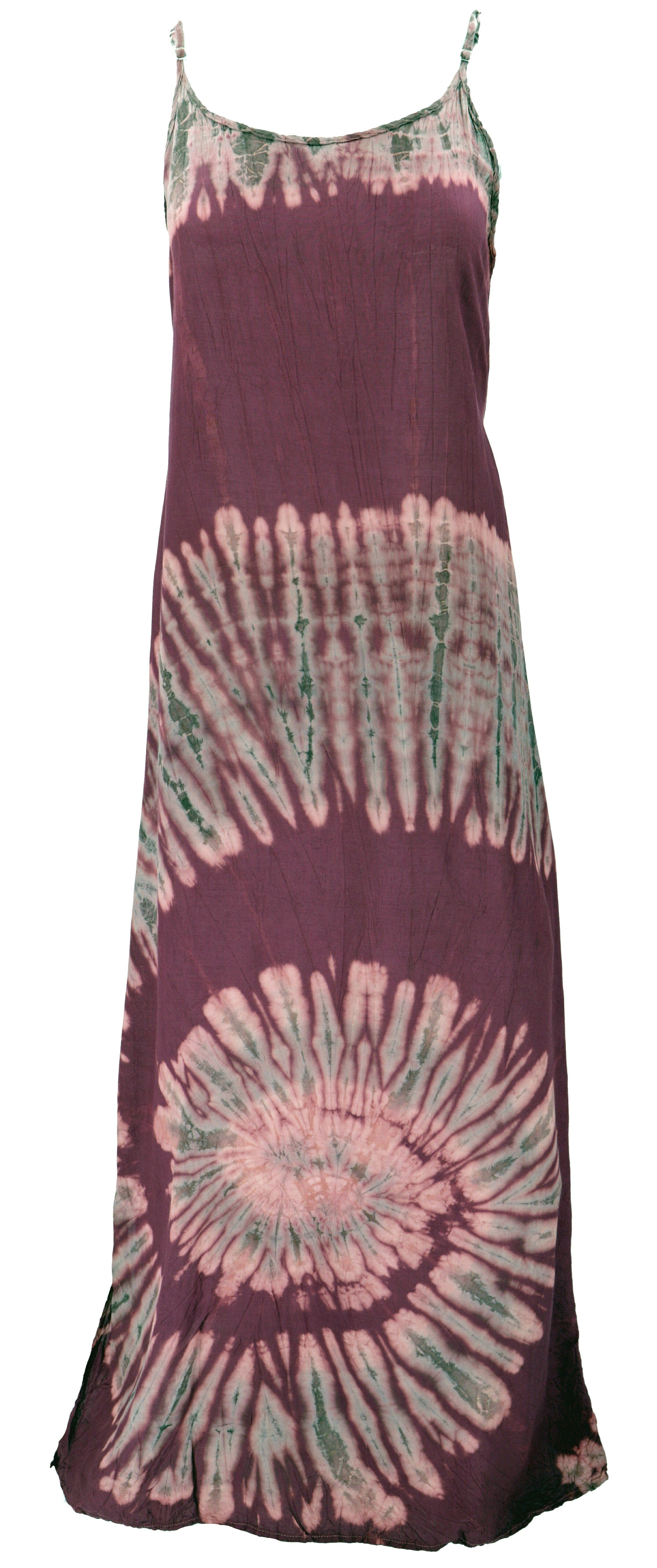 Guru-Shop Midikleid Batik Maxikleid, Strandkleid, Sommerkleid,.. günstig online kaufen