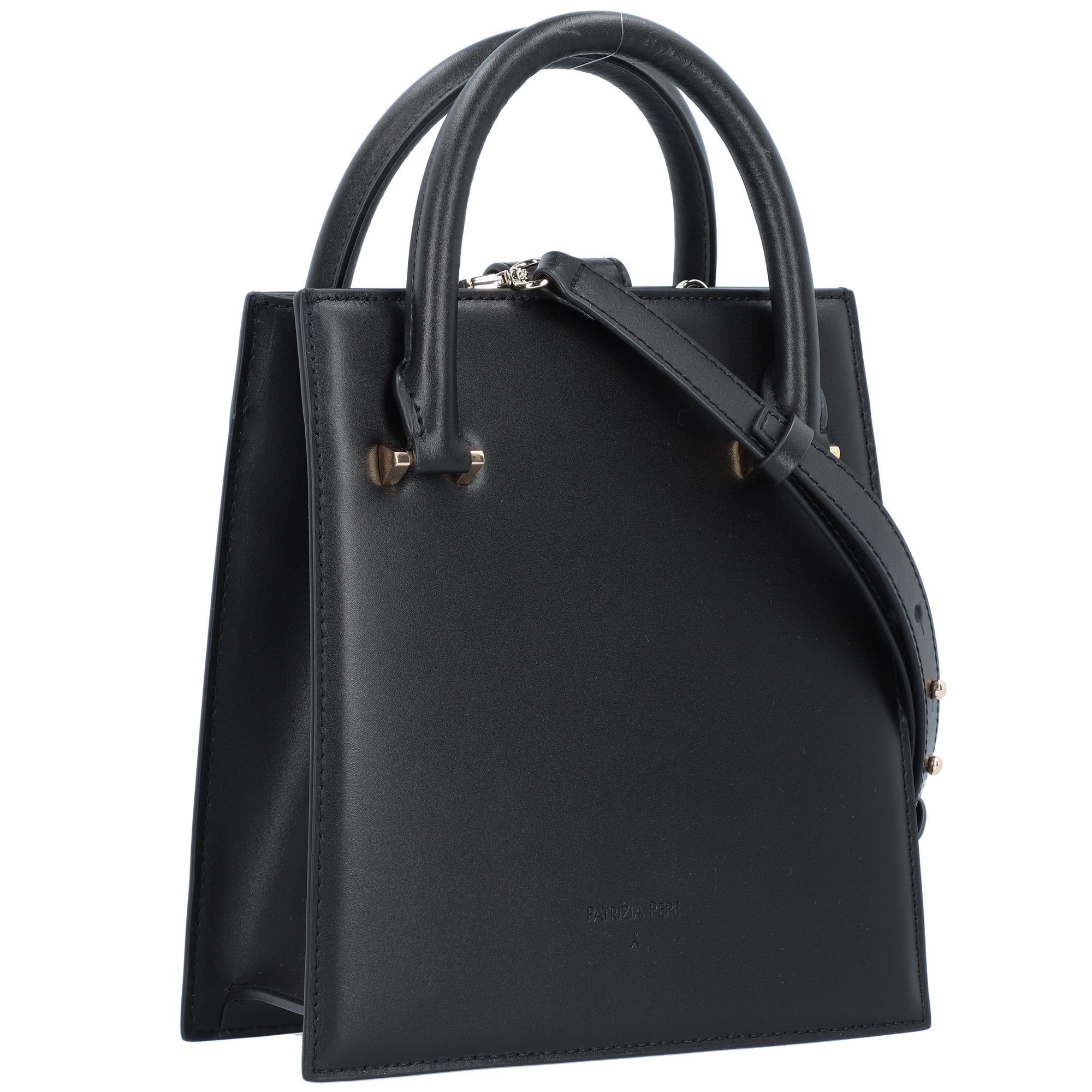 Leder Patrizia Henkeltasche nero Bamby, Pepe Fly