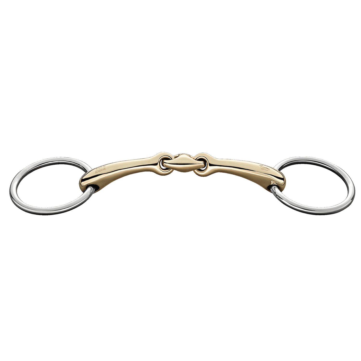 Trensenzaum Dynamic RS Unterlegtrense 14 mm doppelt gebrochen - Sensogan