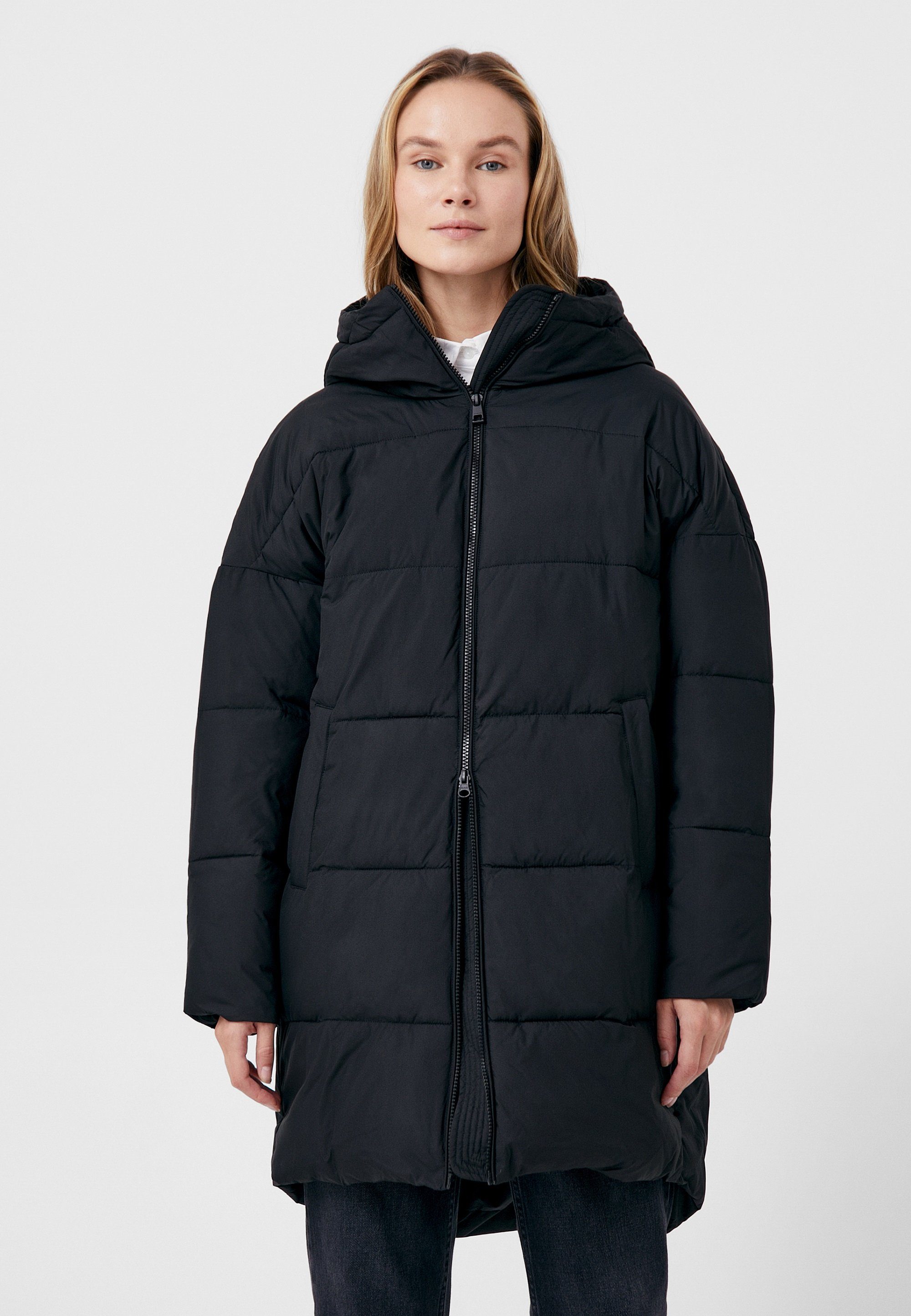 Finn Flare Steppmantel Classic im Oversize-Schnitt