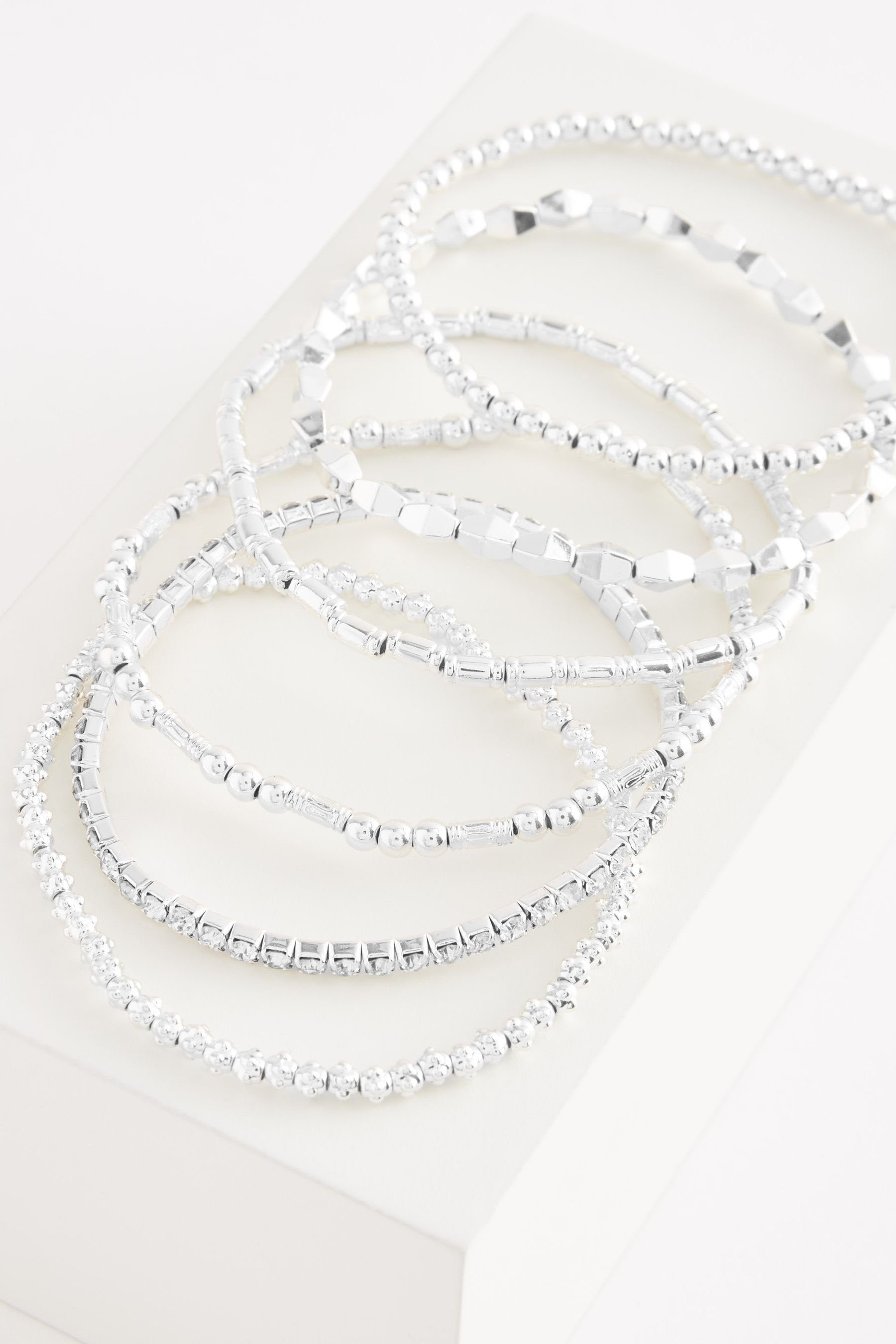 Next Armketten Set Elastische Glitzerarmbänder im Multipack (1-tlg) günstig online kaufen