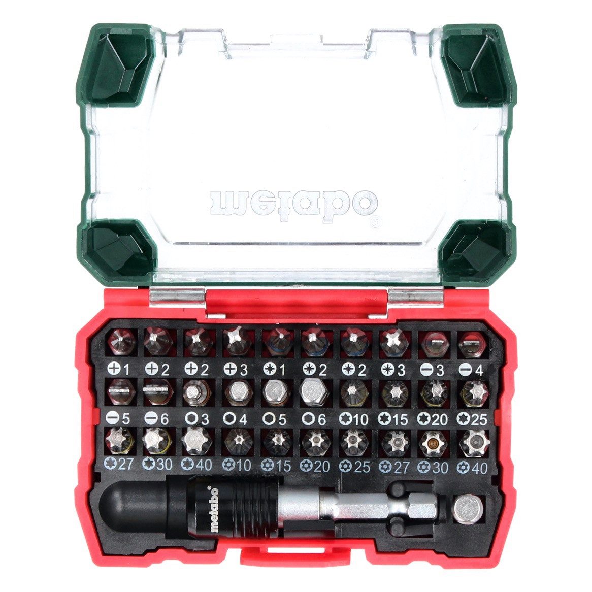 metabo Bit-Set Bit Box SP 25 mm 32 tlg. (626700000) Philips / Pozidriv / Schlitz