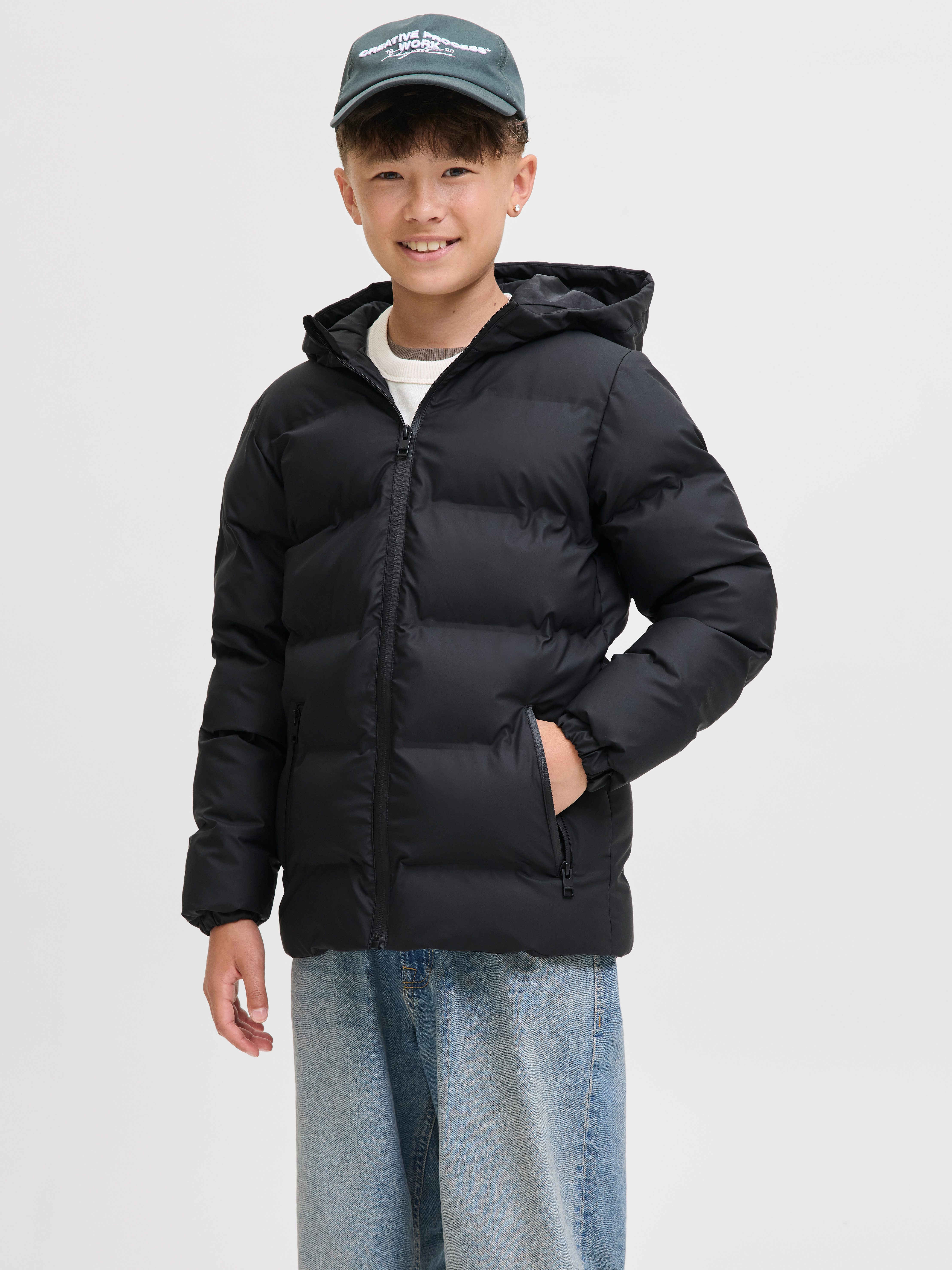 Jack & Jones Junior Steppjacke JJELEMENTS PU PUFFER JNR