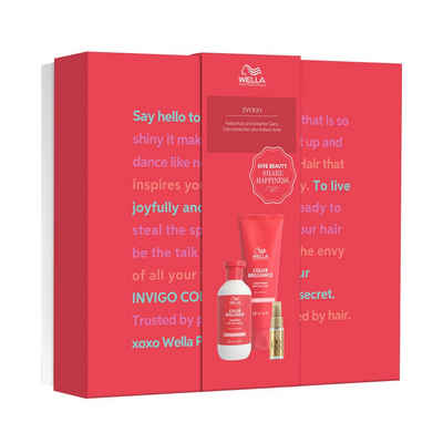 Wella Professionals Pflege-Geschenkset für Muttertag Invigo Color Brilliance Luxus-Geschenkset, 3-tlg., für feines Haar - farbschützende Pflege