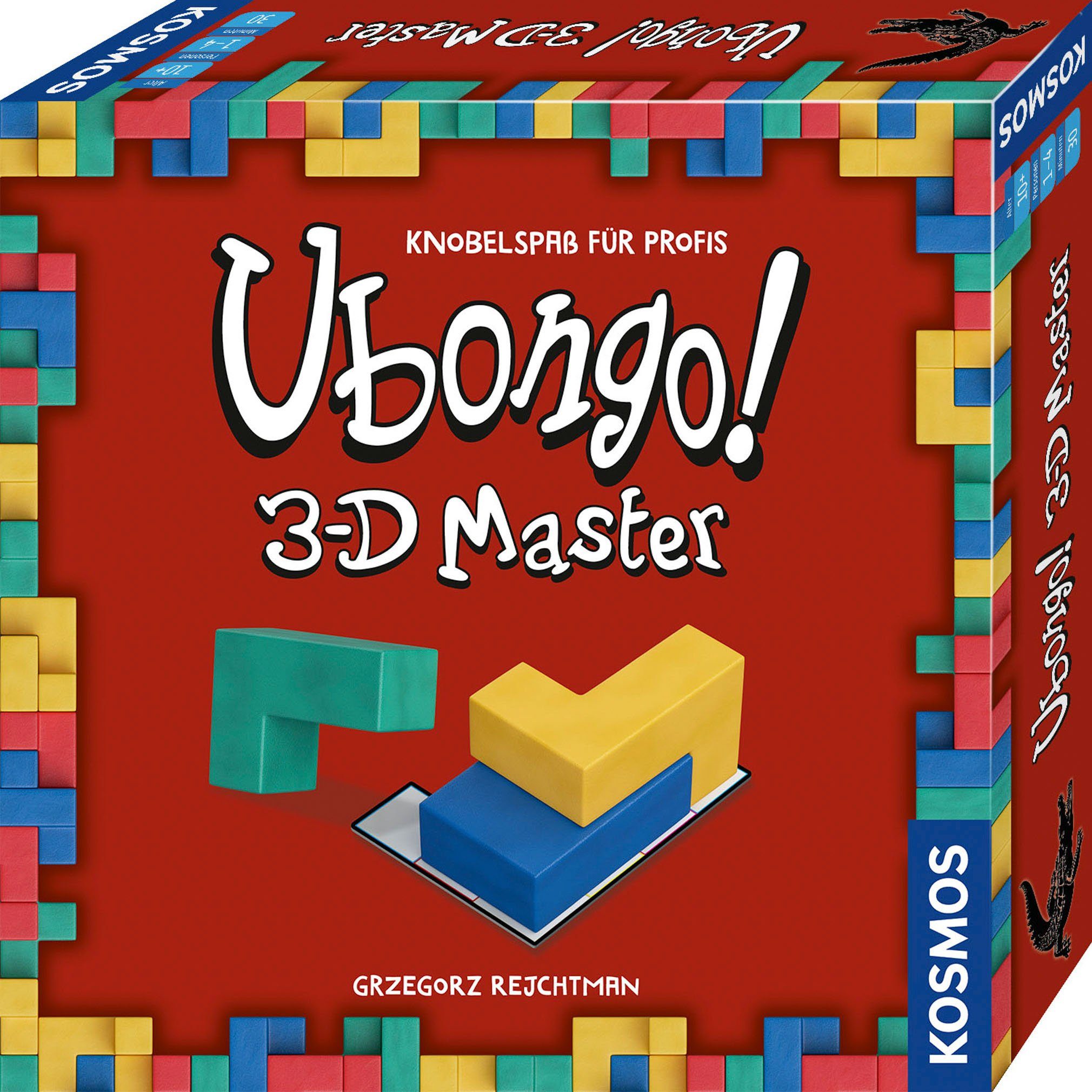 Kosmos Spiel, Gesellschaftsspiel Ubongo! 3-D Master 2022, Made in Germany