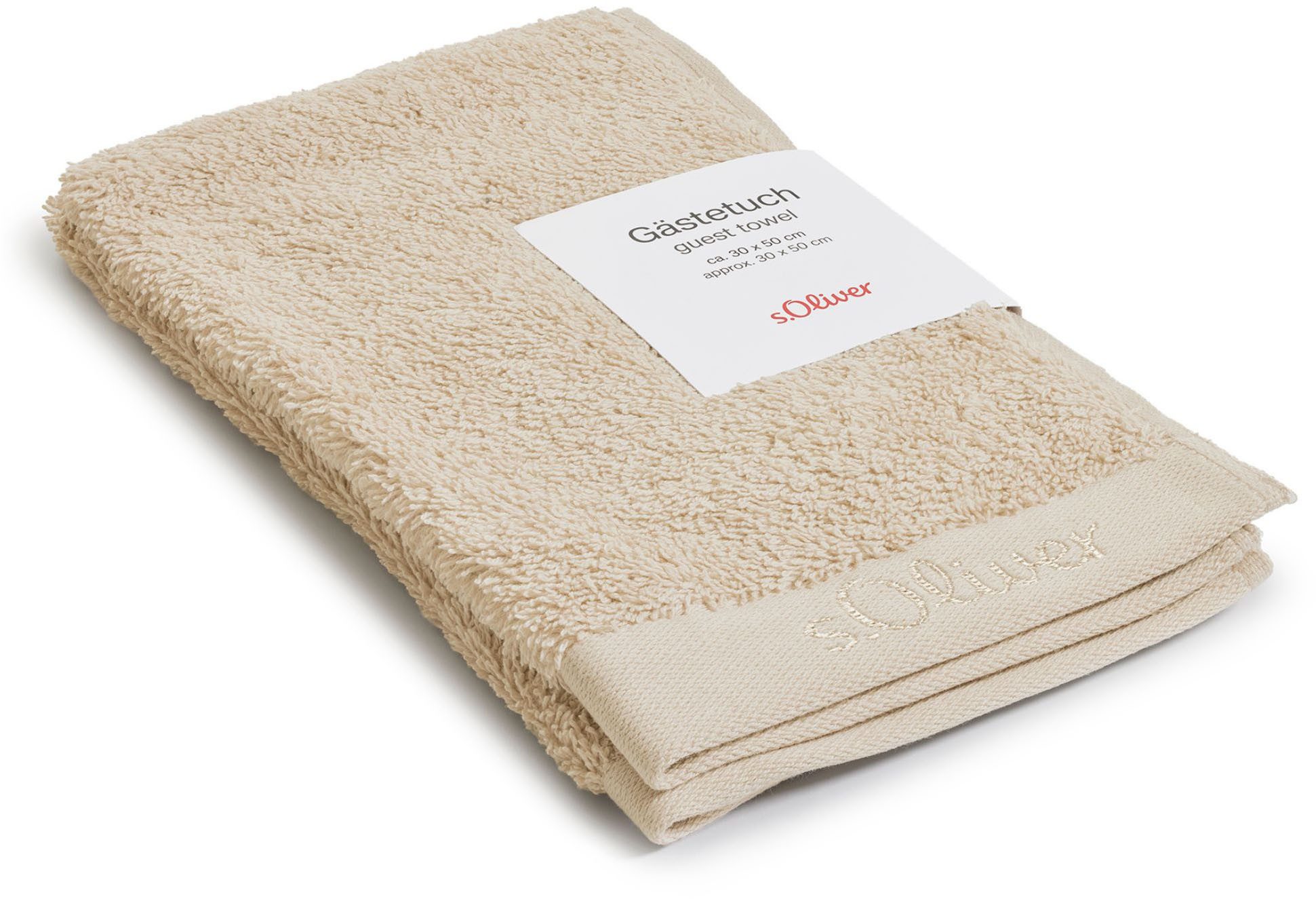s.Oliver Gästehandtuch s.Oliver, Premium Qualität, 600 günstig online kaufen