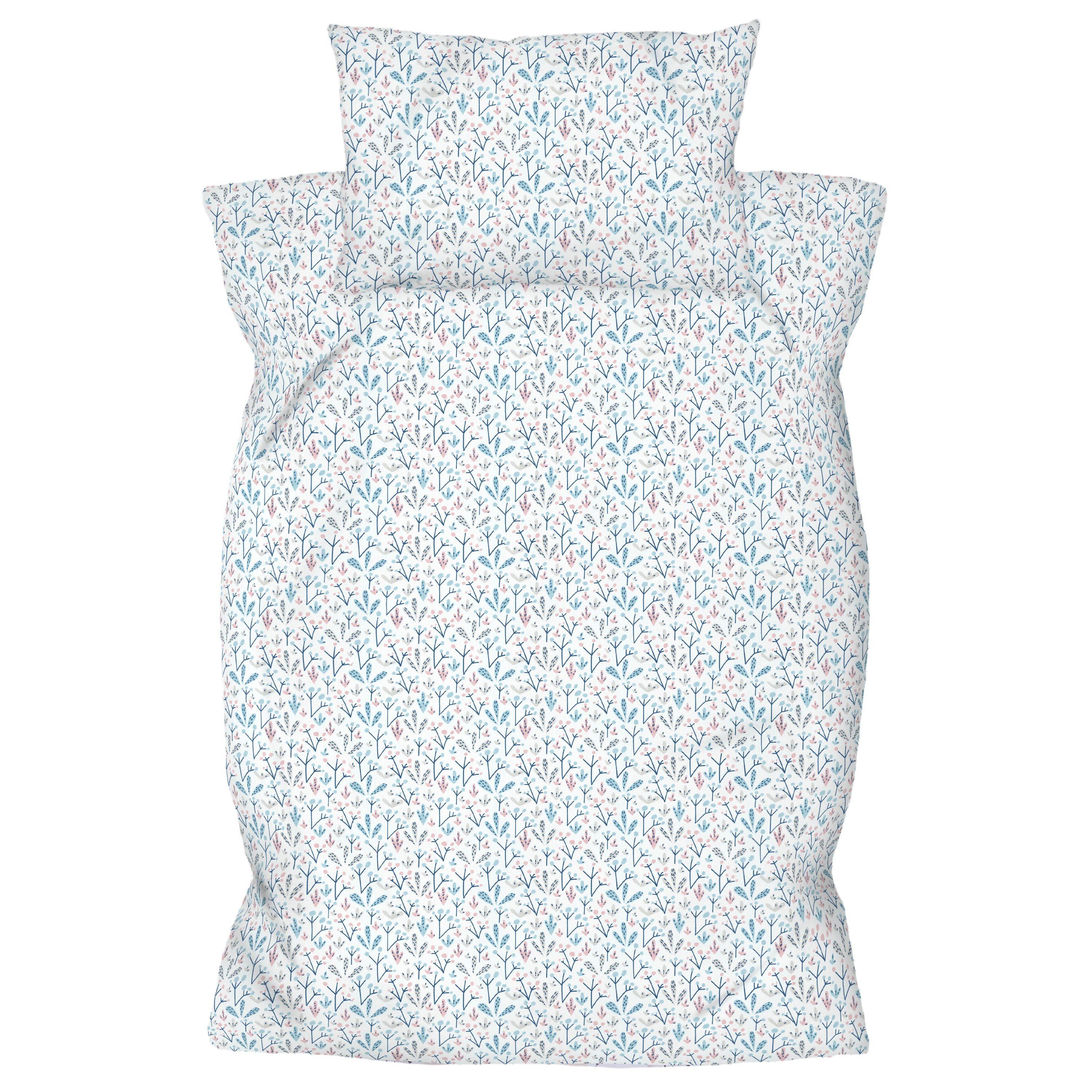 Amilian Kinderbettwäsche Babybettwäsche - Bettbezug 100x135 cm, Kopfkissenb günstig online kaufen