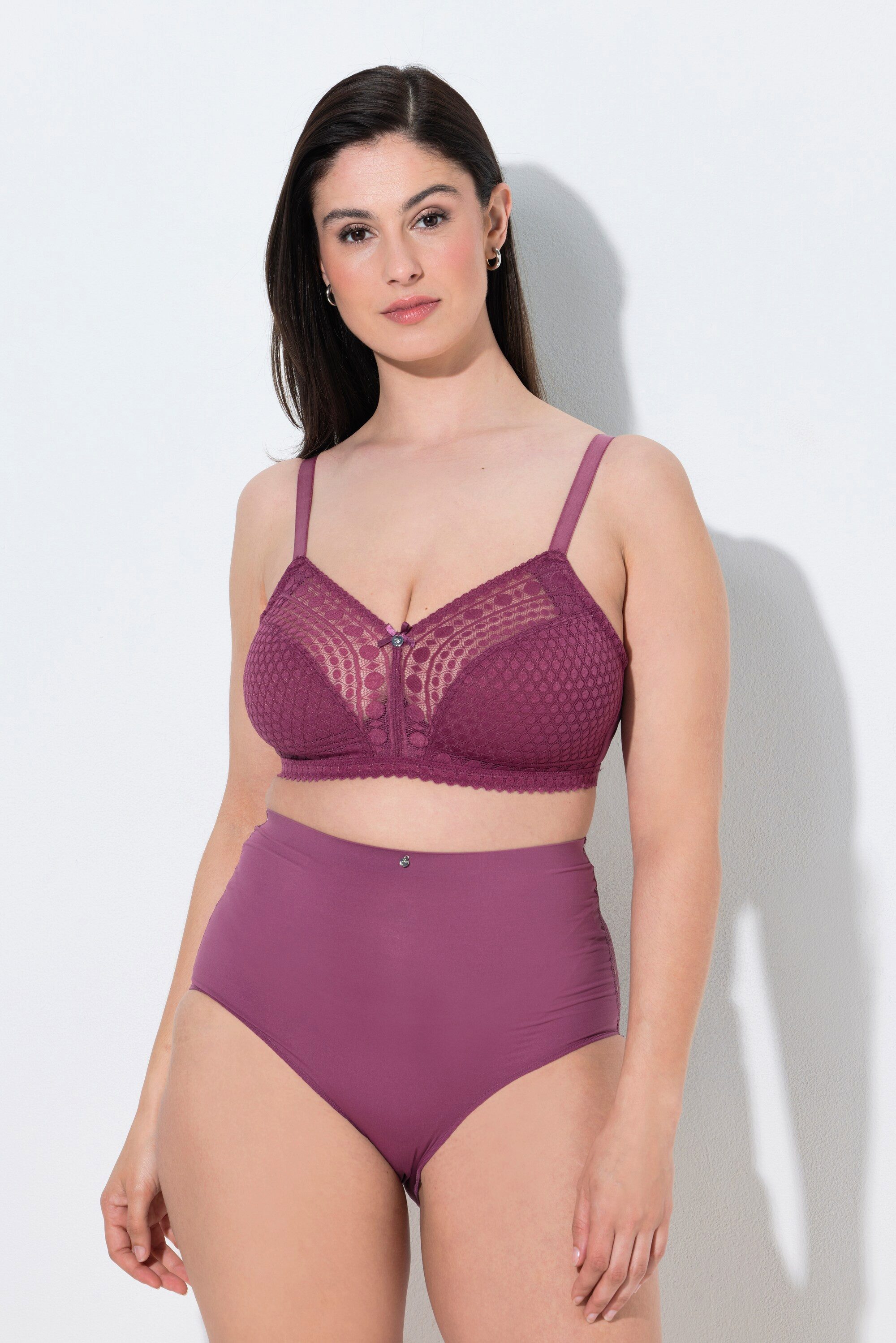 Ulla Popken Soft-BH TRUYOU Bralette bügellos Spitze