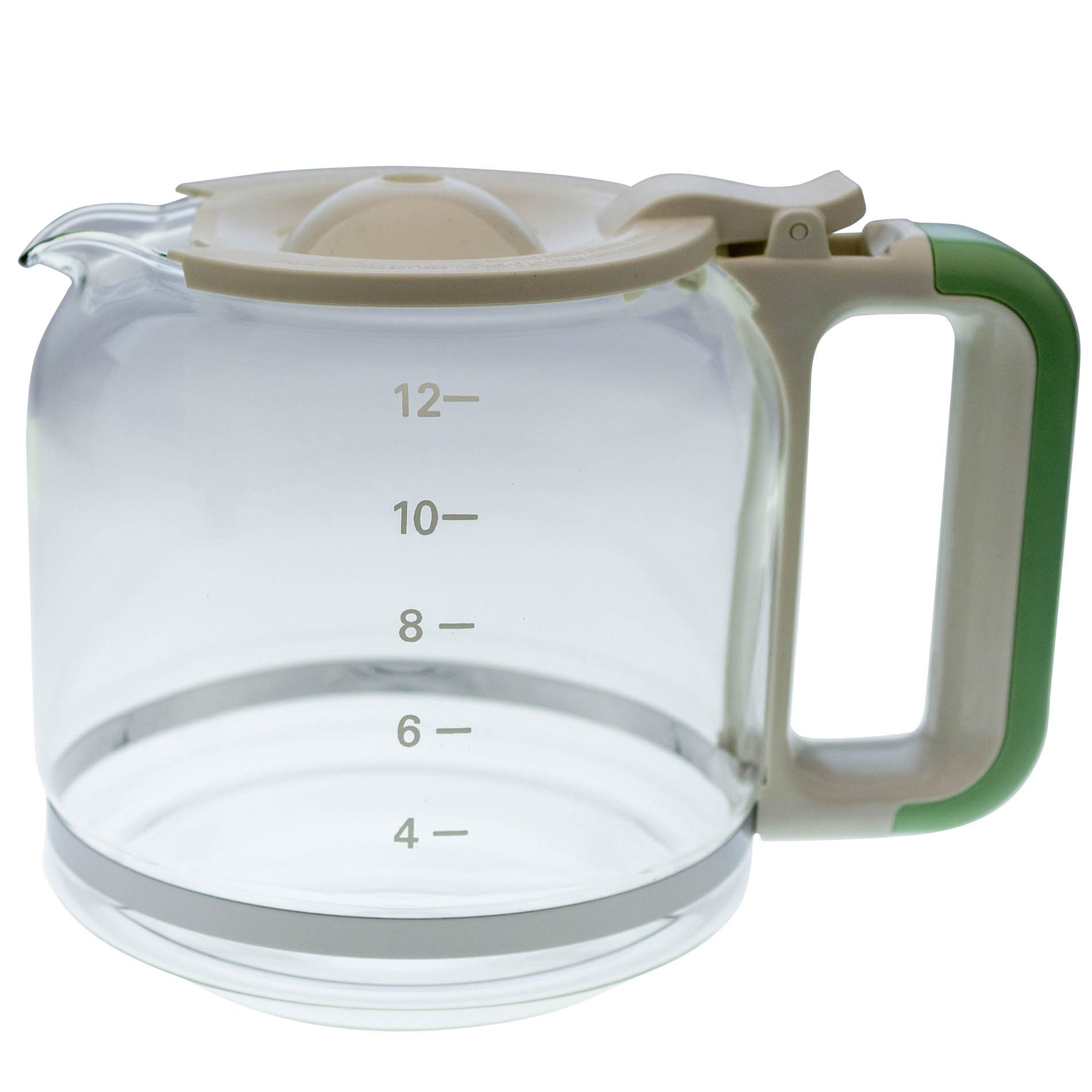 Ariete Kaffeekanne Ariete AT4066009020 Glaskanne für 1342 Vintage, Retro green, grün