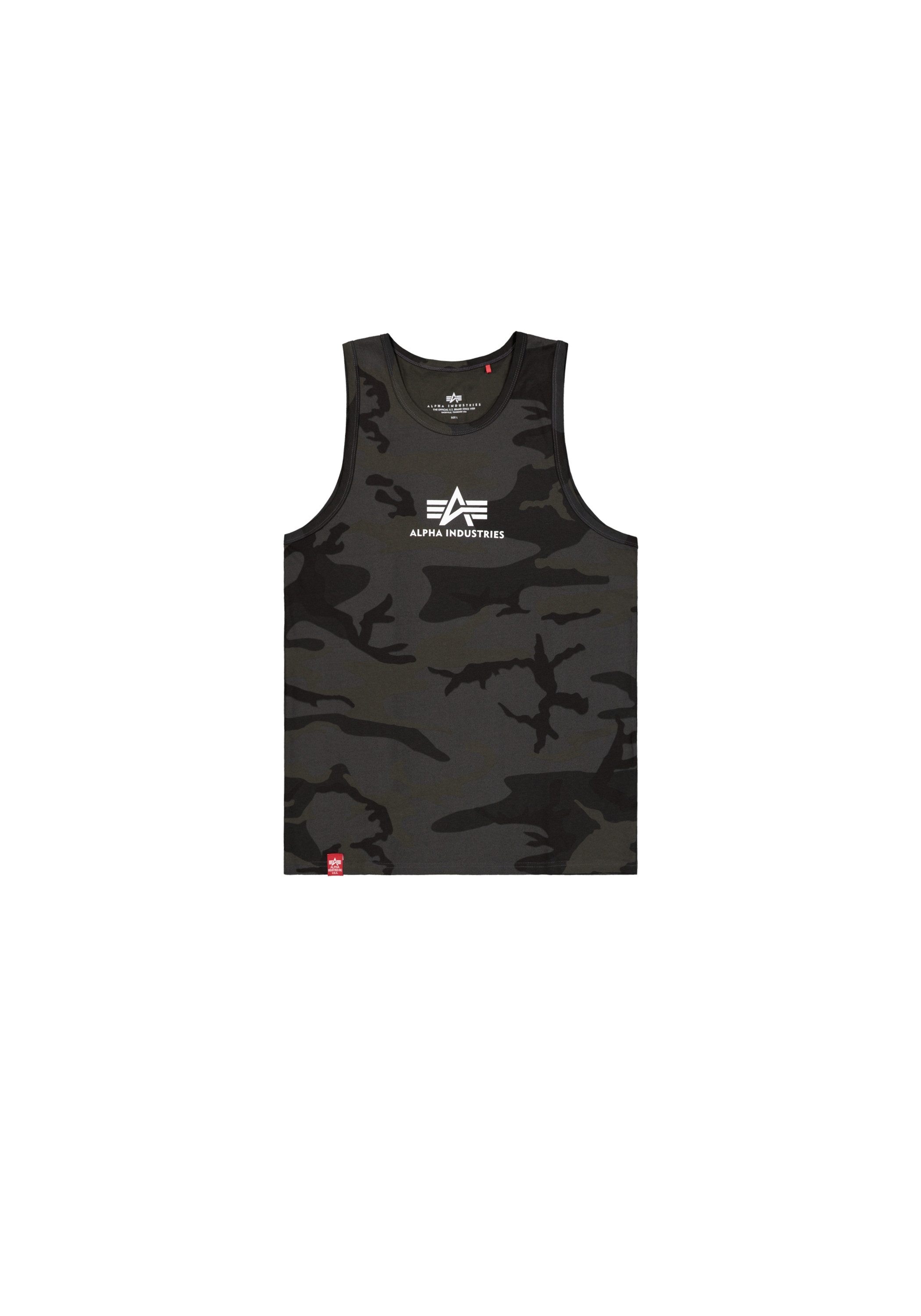 Alpha Industries Muscleshirt Basic Tank ML Camo günstig online kaufen