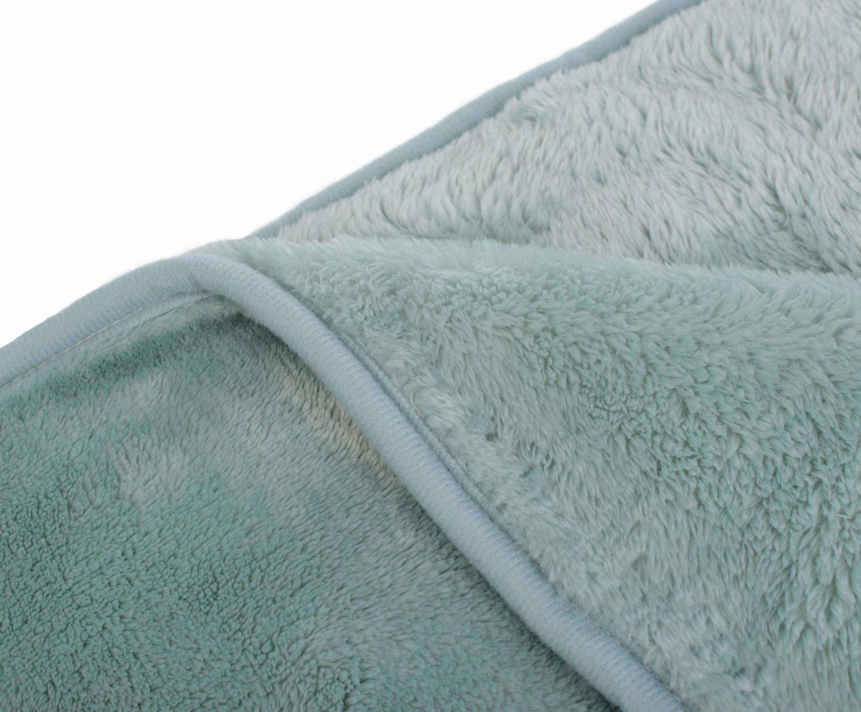 Wohndecke Premium Cashmere Feeling, Gözze, mit premium Cashmere Feeling, Kuscheldecke – Bild 3 von 4