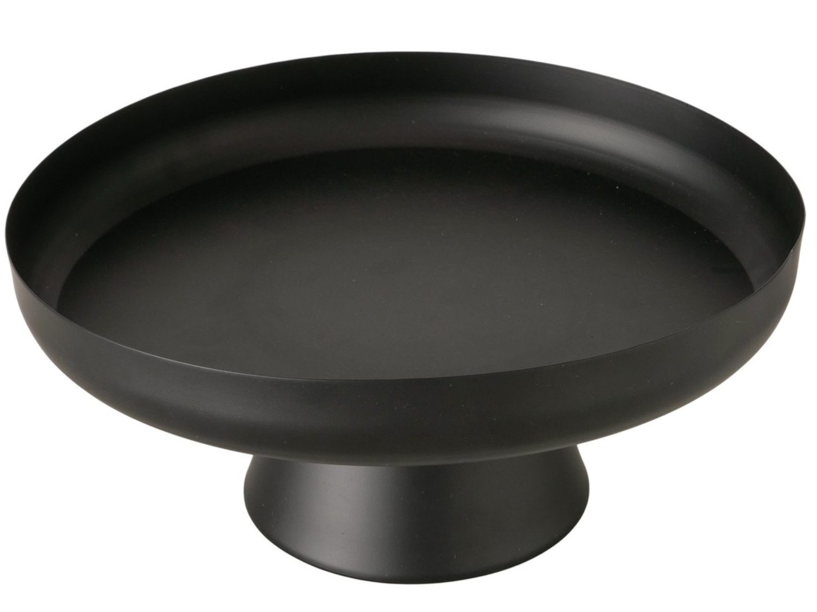 BOLTZE Dekoschale Credo Schale mit Stand schwarz 30,5cm (1 Stück) günstig online kaufen