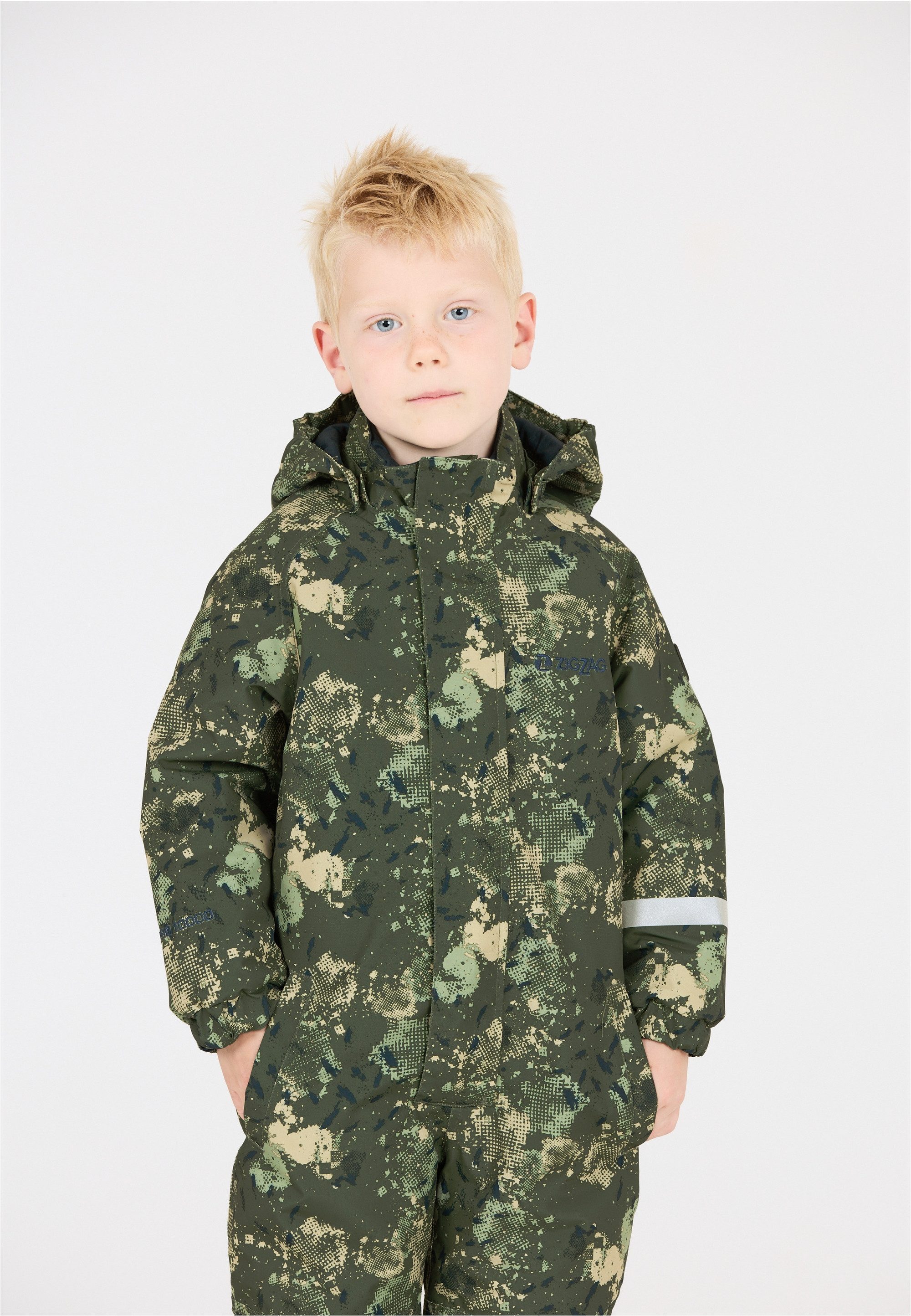 ZIGZAG Schneeoverall Tower mit wasser- und winddichter TPU-Membran
