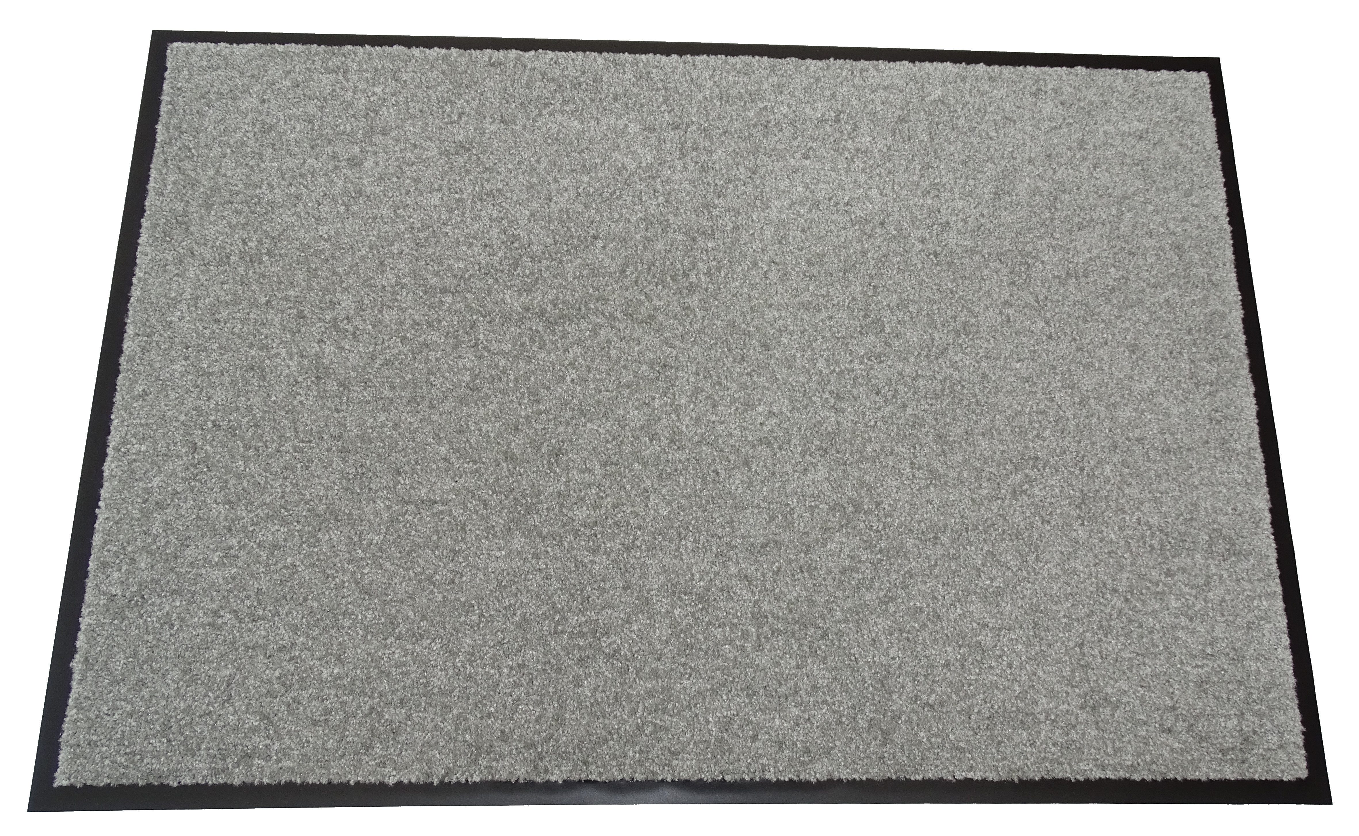 Mertex Fußmatte Kiel, Schmutzfangmatte rundum verlaufender Rand, rechteckig