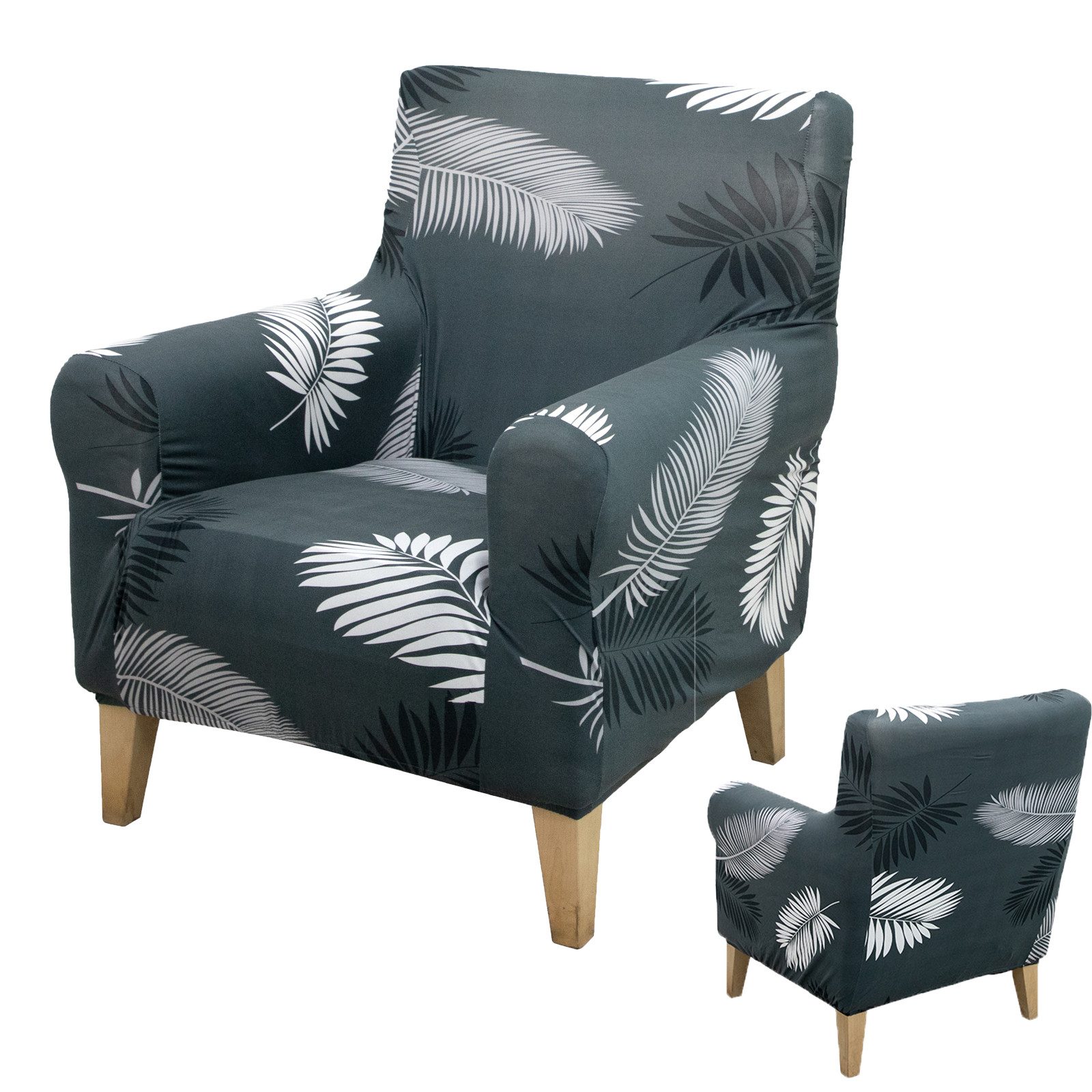 BTTO Sesselhusse Floraler Sesselbezug,Stretch Einzelsofa Möbelschutz günstig online kaufen