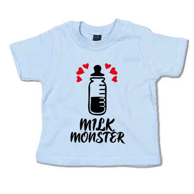 G-graphics T-Shirt Milk Monster Baby T-Shirt, mit Spruch / Sprüche / Print / Aufdruck
