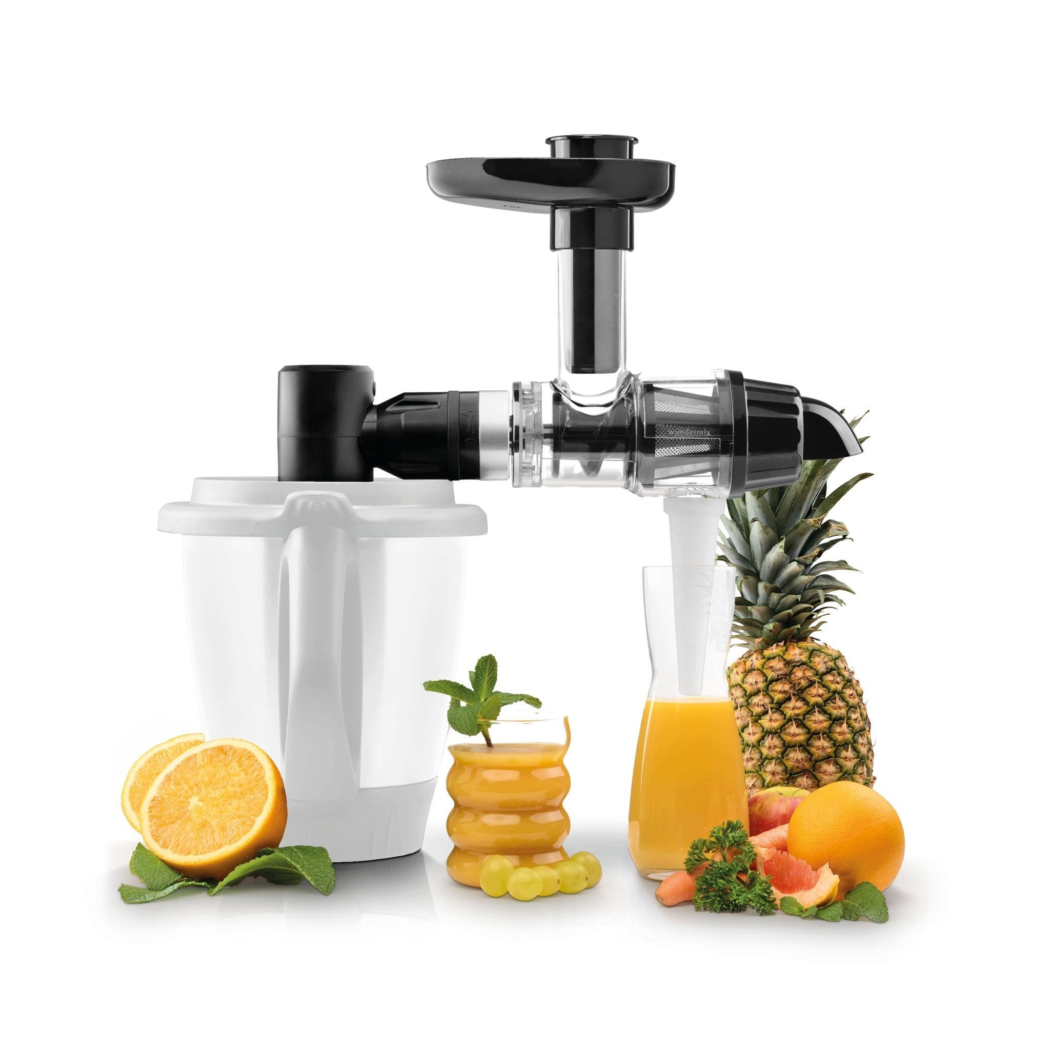 Wundermix Entsafteraufsatz WunderCentix®, Starter-Set Slow Juicer, Zubehör für TM6, TM5, Entsafter Aufsatz für Thermomix