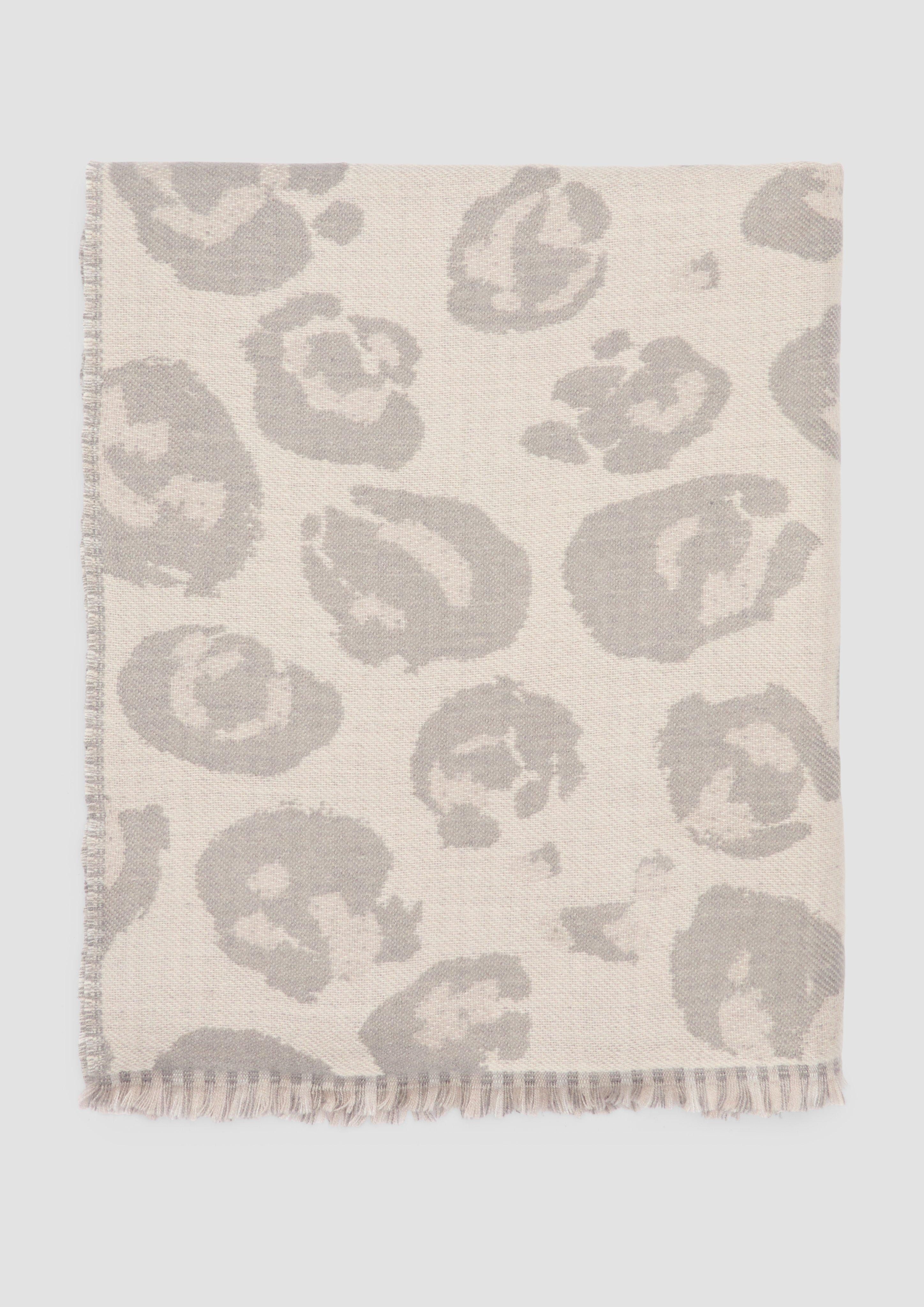 s.Oliver Halstuch Schal mit Print, Artwork günstig online kaufen