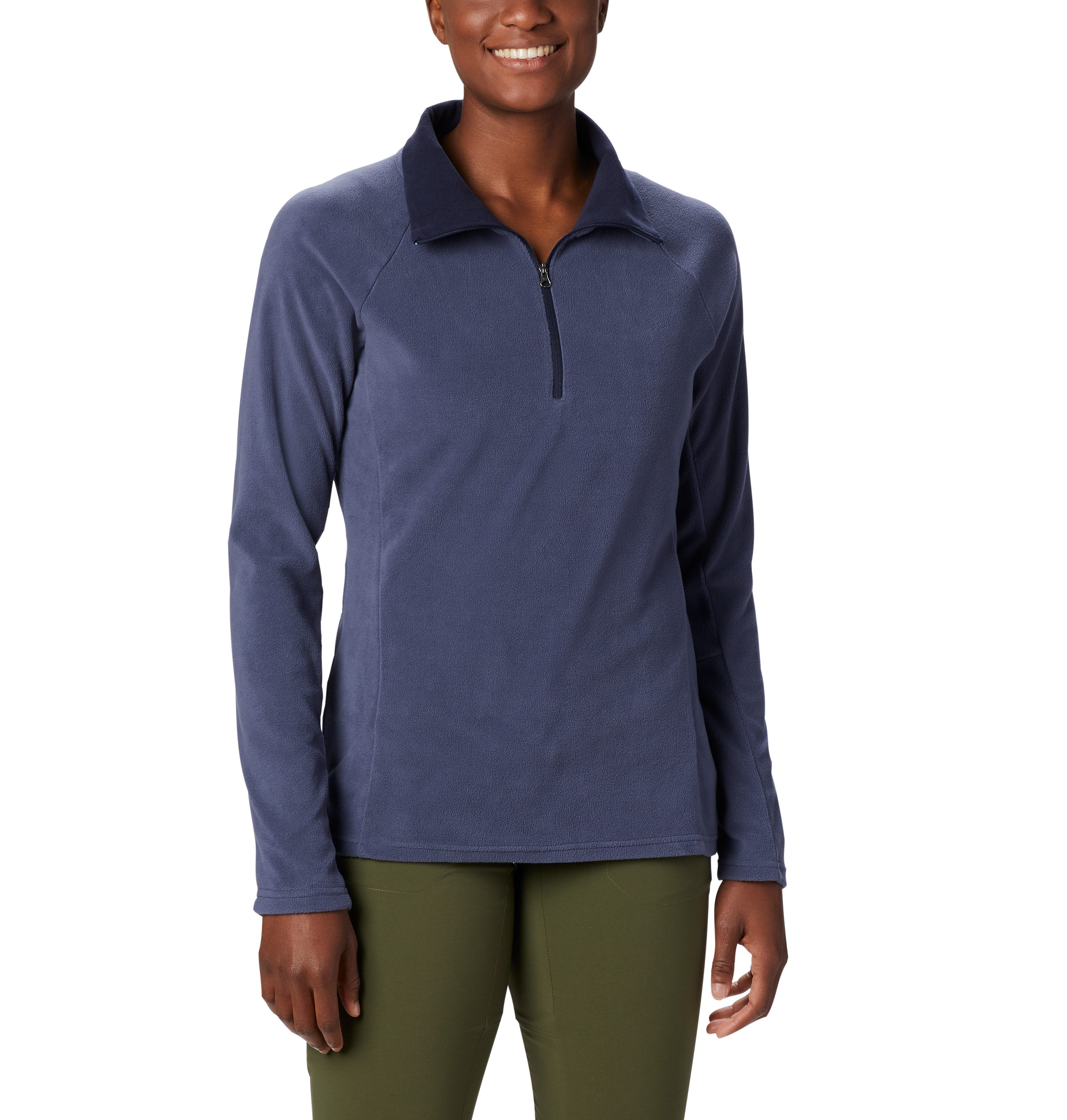 Columbia Fleeceshirt GLACIAL IV 1/2 ZIP mit halbem Reißverschluss, hoch geschlossener Ausschnitt